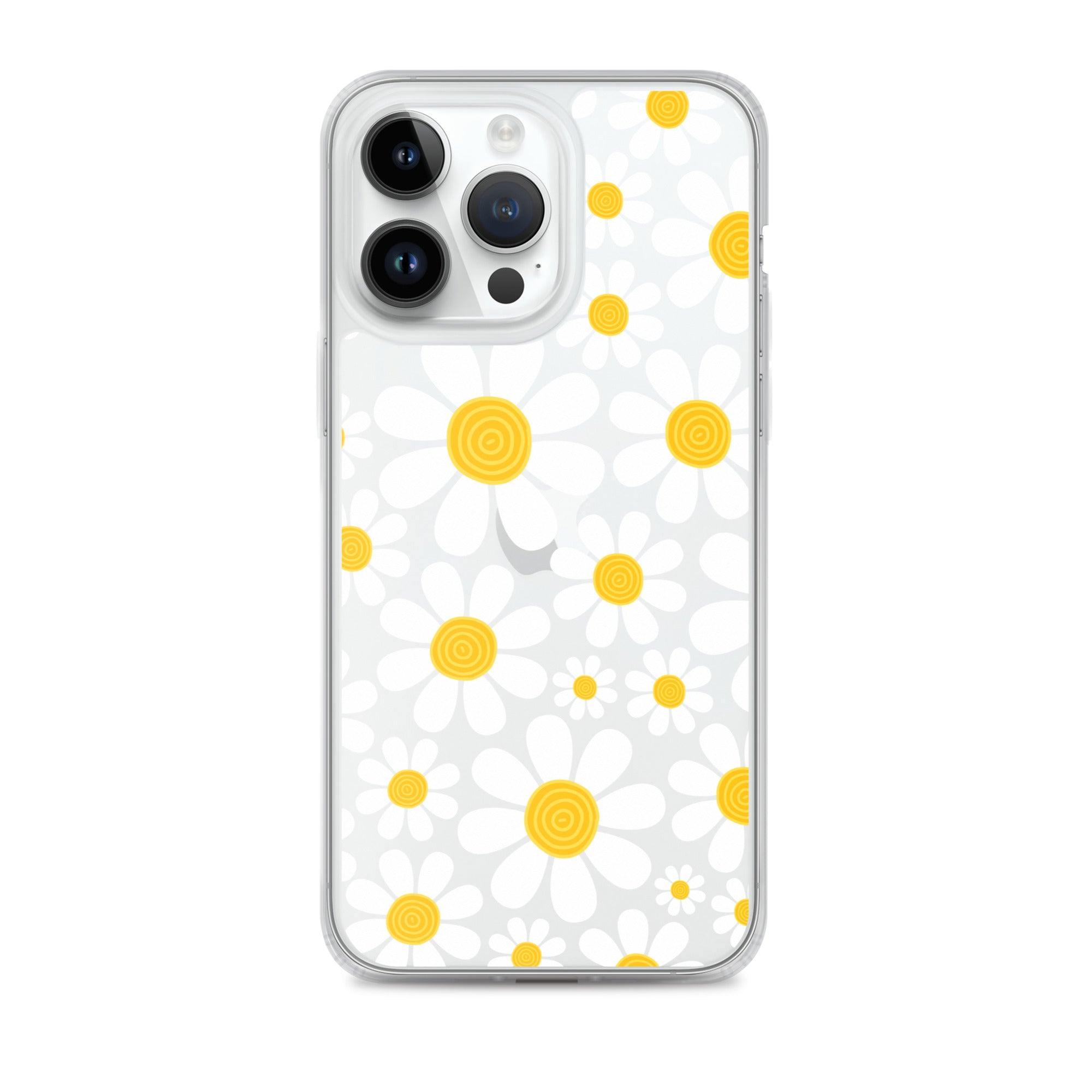 Clear Case for iPhone® Floral Daisy Design III