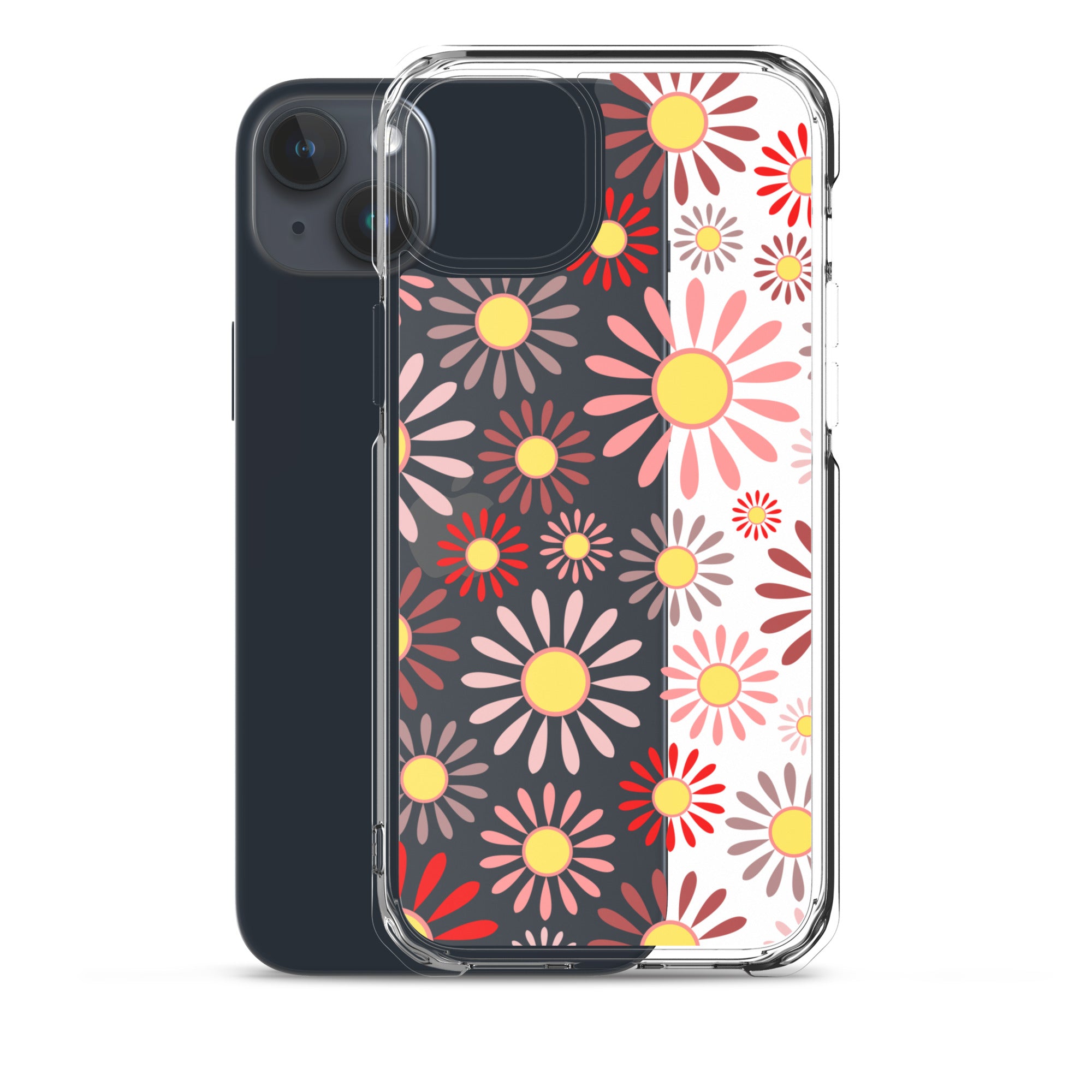 Clear Case for iPhone® Floral Daisy Design IV