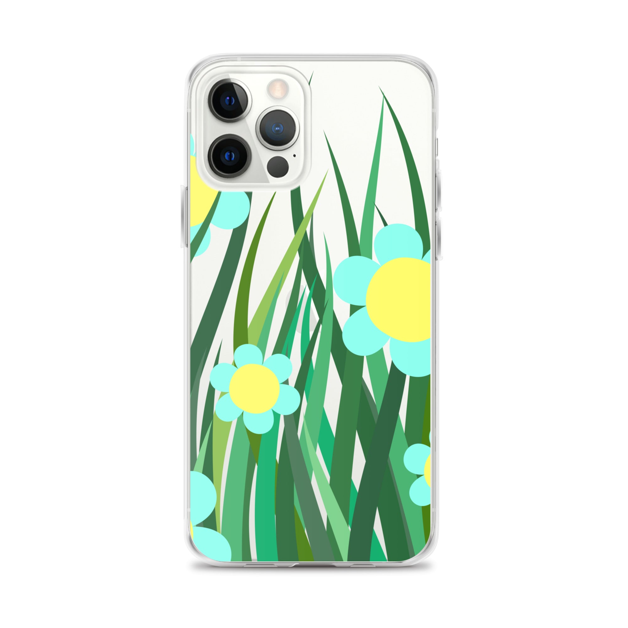 Clear Case for iPhone® Floral Hedge Design II