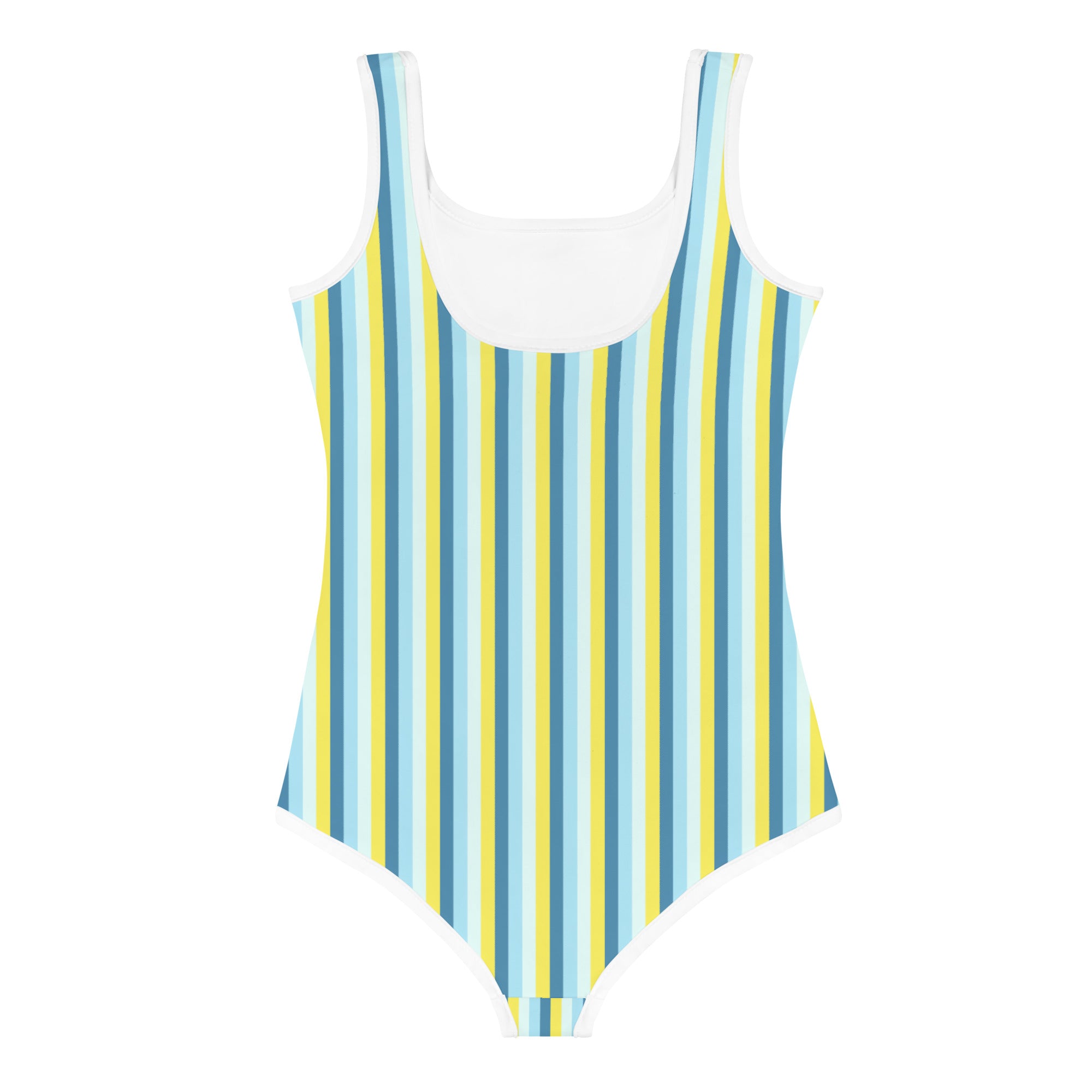 Colorful Striped Kids Swimsuit I
