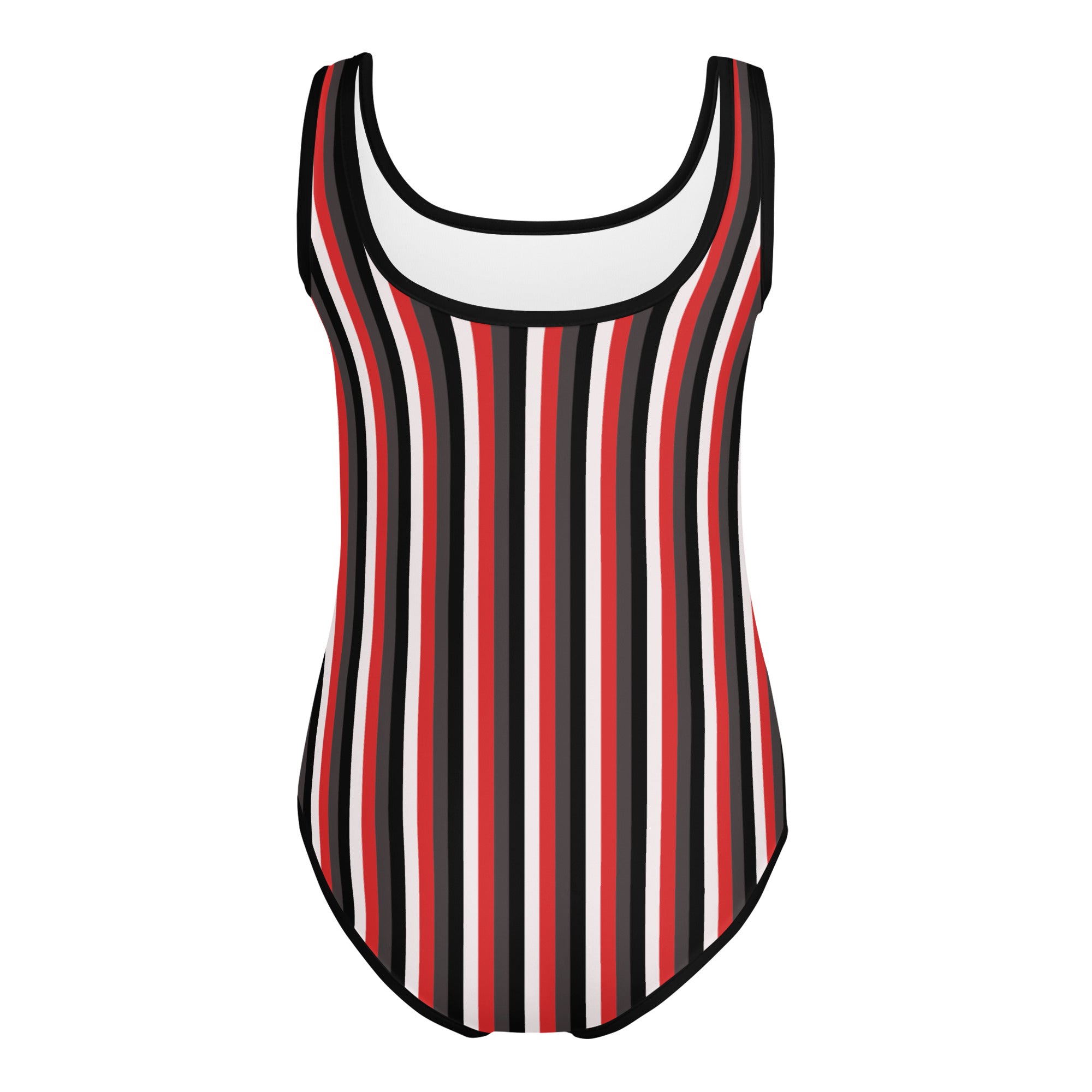 Colorful Striped Kids Swimsuit VIII