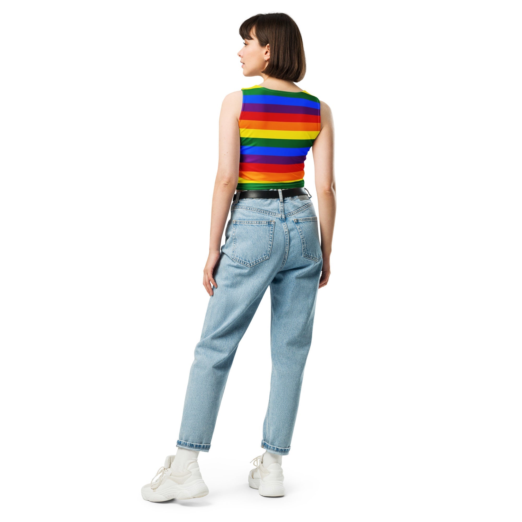 Crop Top Rainbow