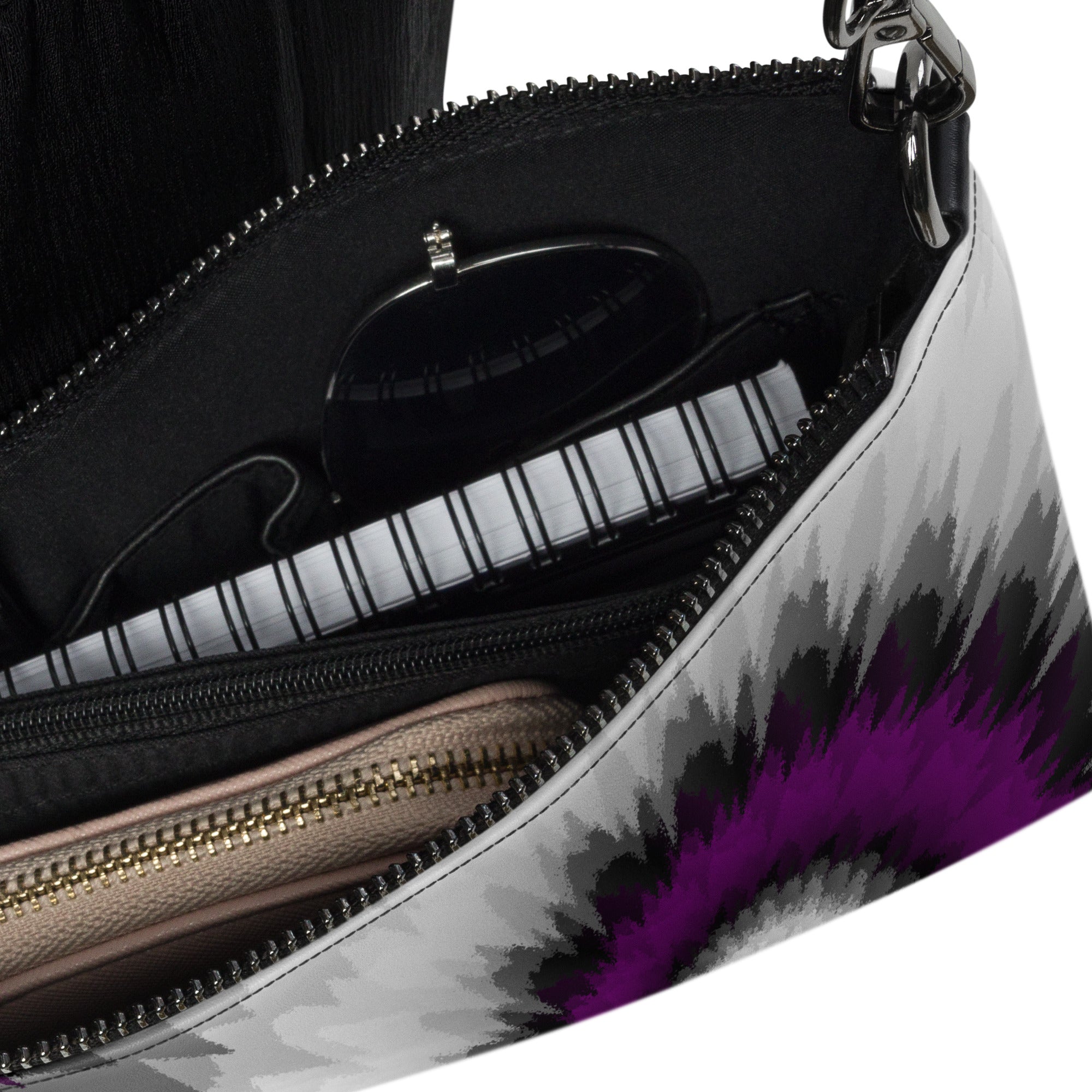 Crossbody bag Tie Dye Spiral Asexual