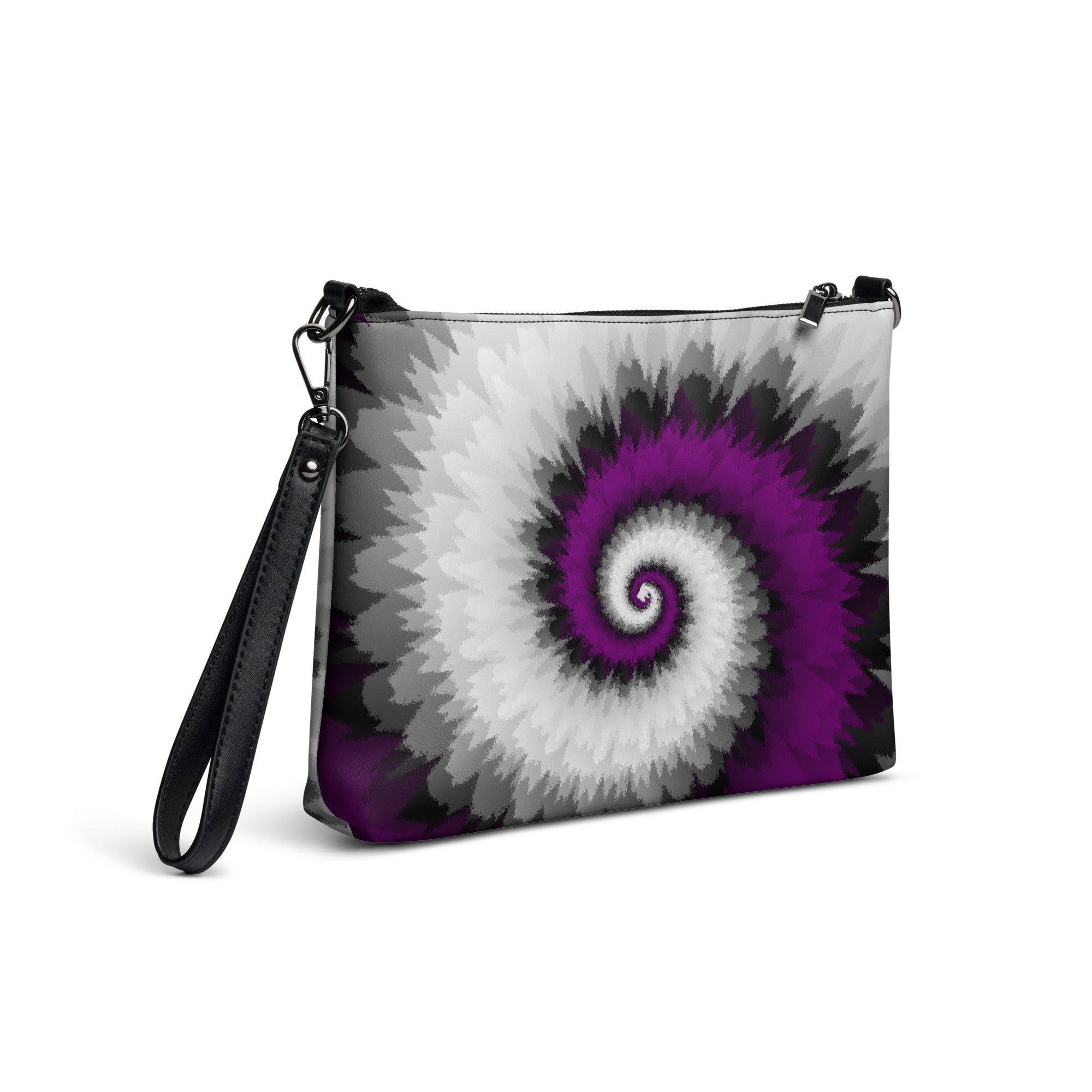 Crossbody bag Tie Dye Spiral Asexual