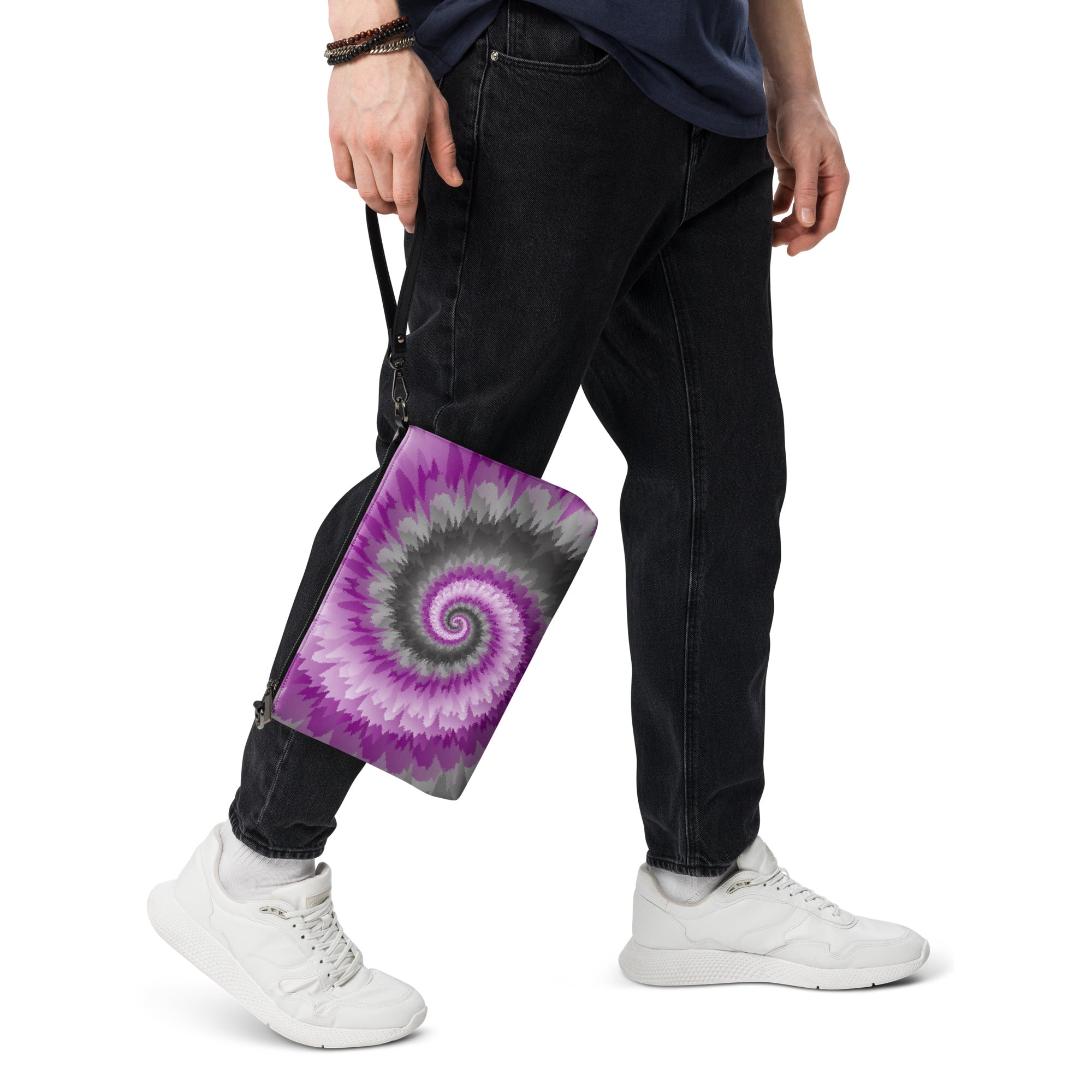 Crossbody bag Tie Dye Spiral Demisexual