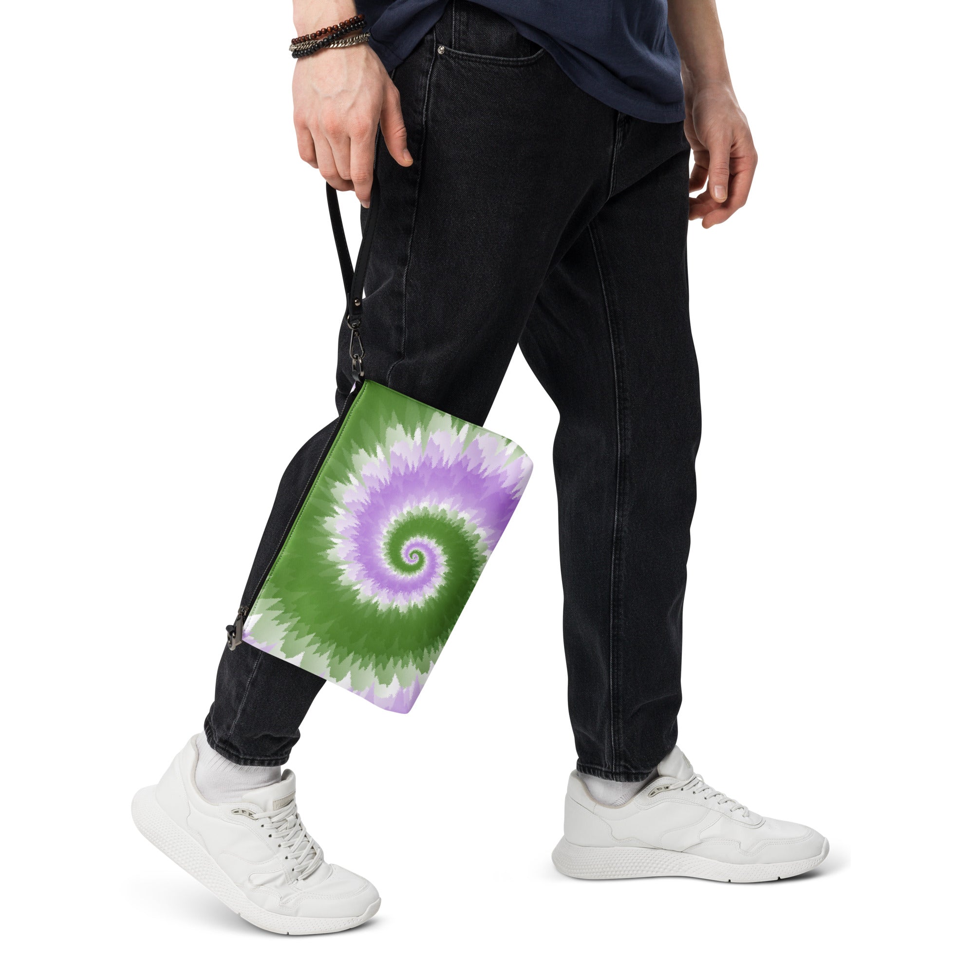 Crossbody bag Tie Dye Spiral Genderqueer