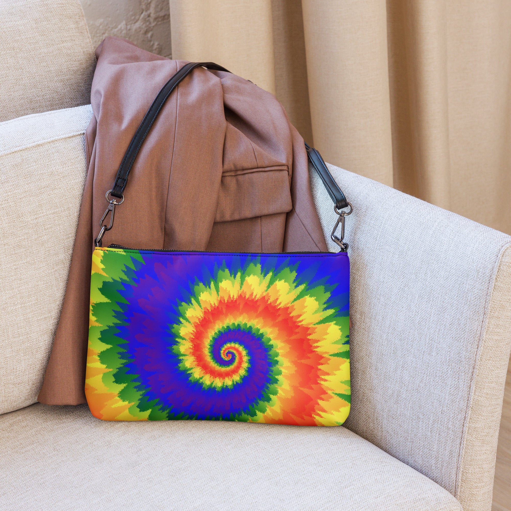 Crossbody bag Tie Dye Spiral LGBTQ