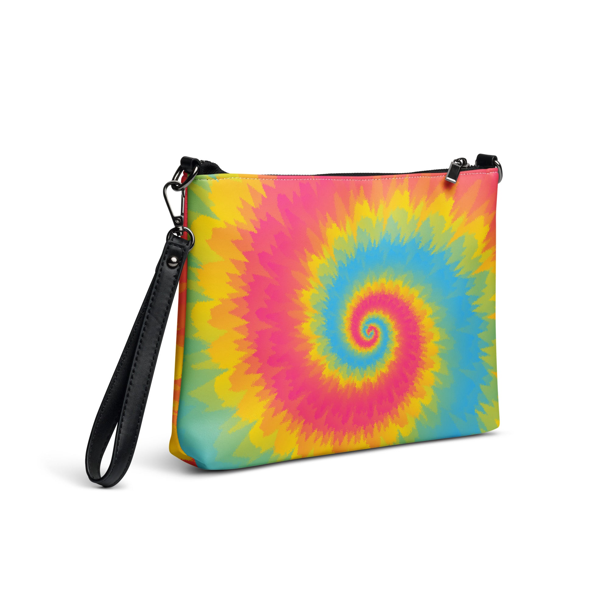 Crossbody bag Tie Dye Spiral Pansexual