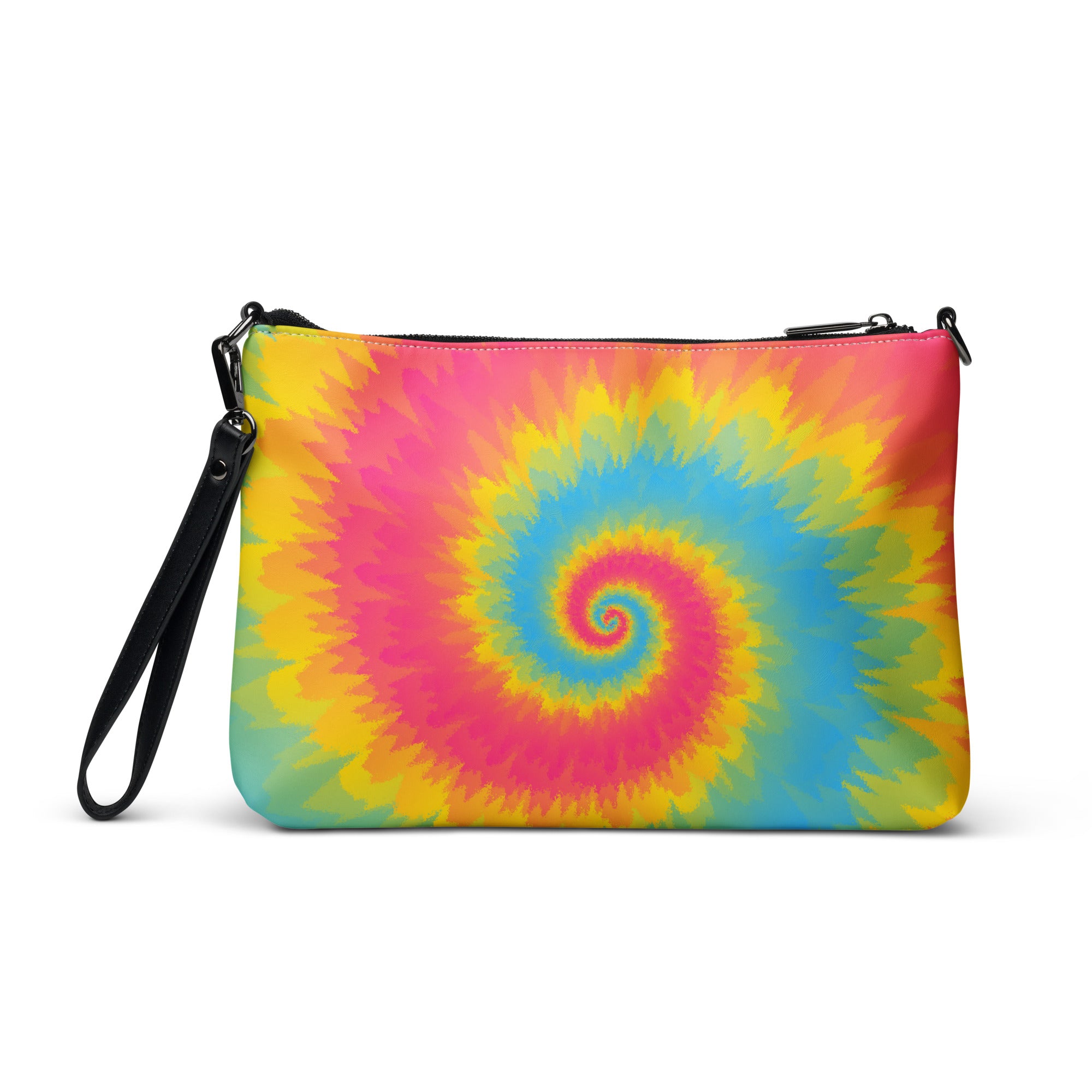 Crossbody bag Tie Dye Spiral Pansexual