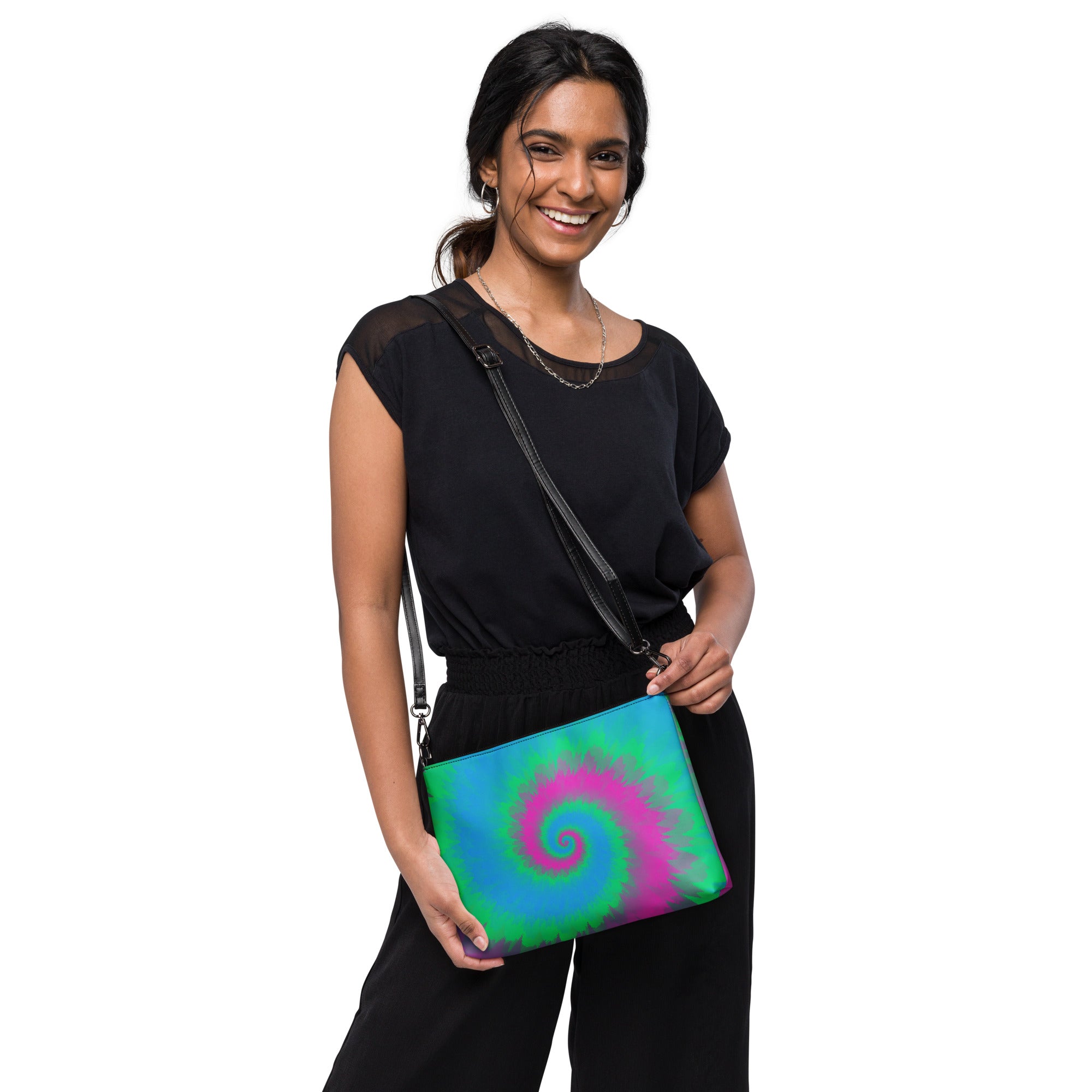 Crossbody bag Tie Dye Spiral Polysexual
