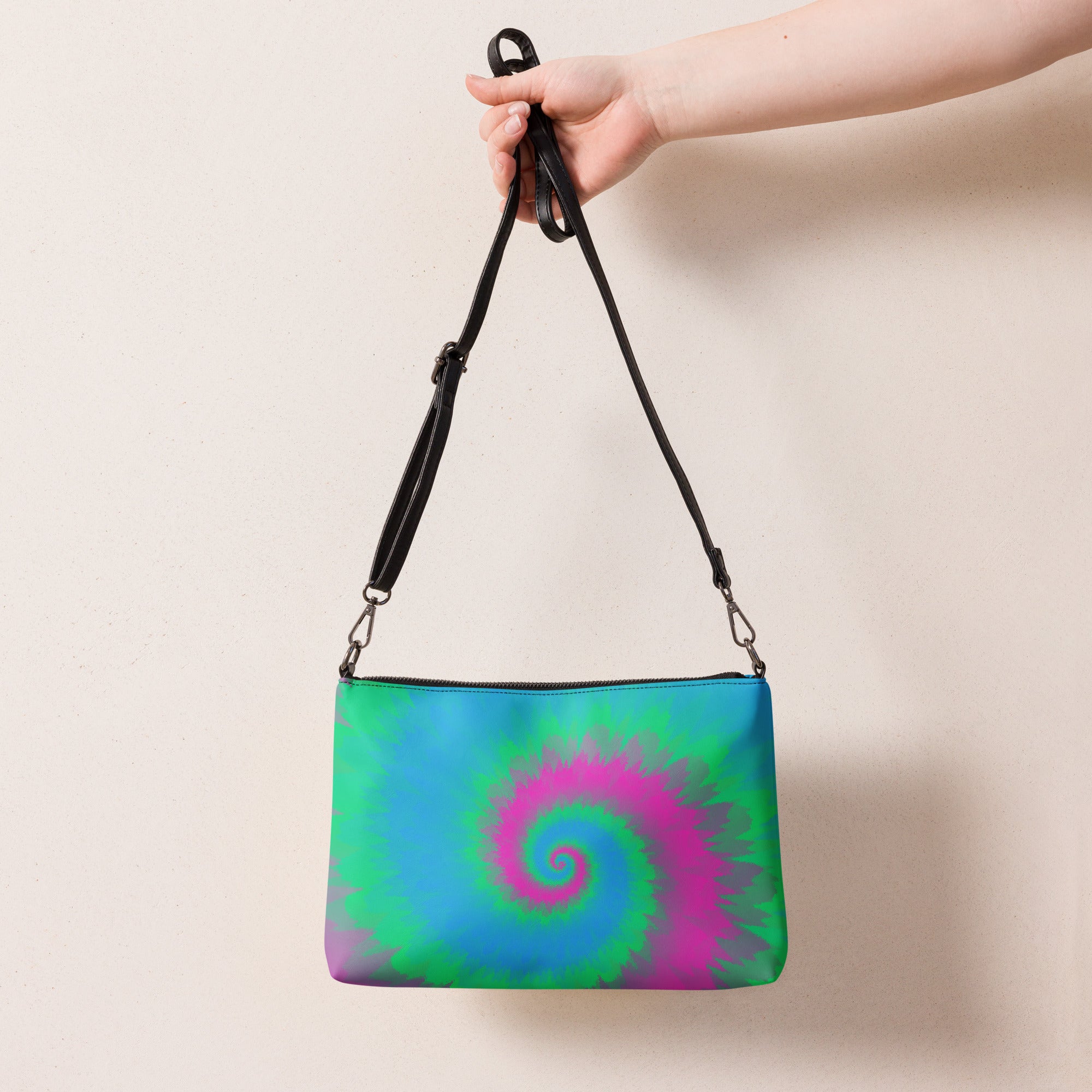 Crossbody bag Tie Dye Spiral Polysexual