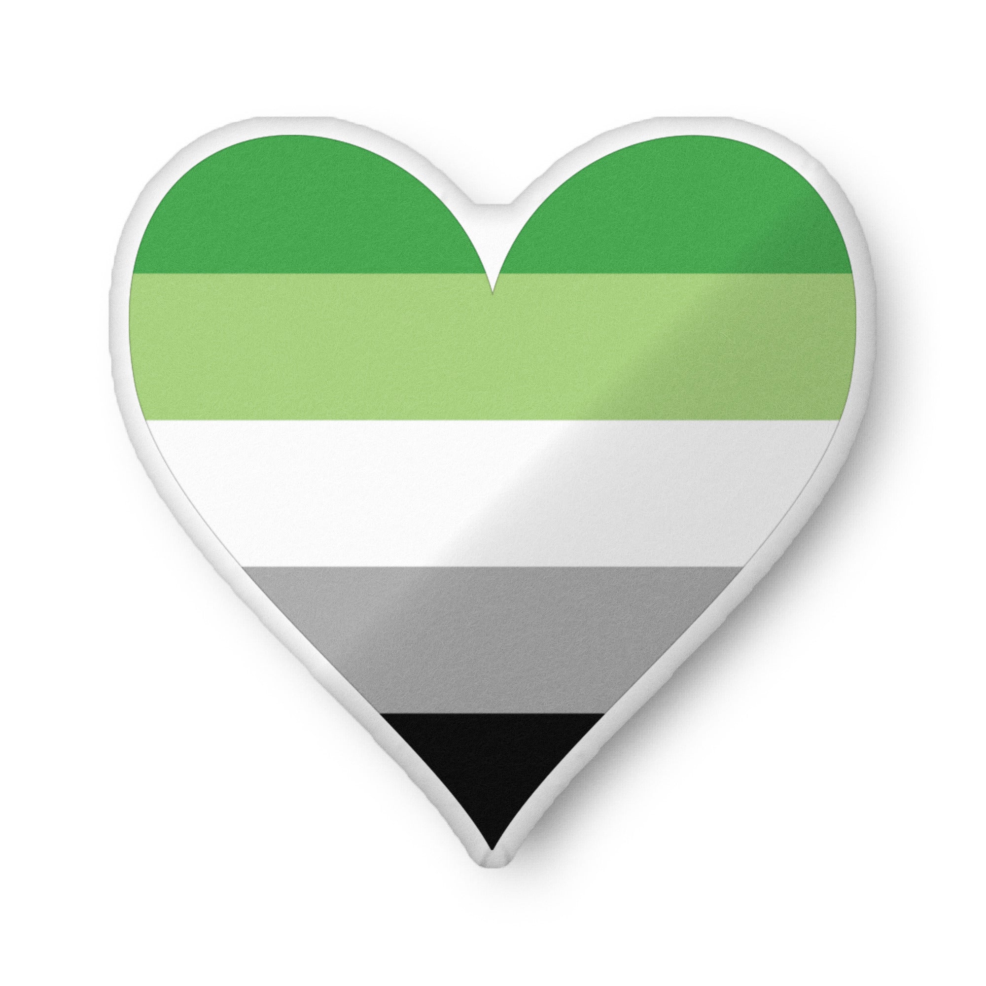 Custom shaped pillow Aromantic Heart