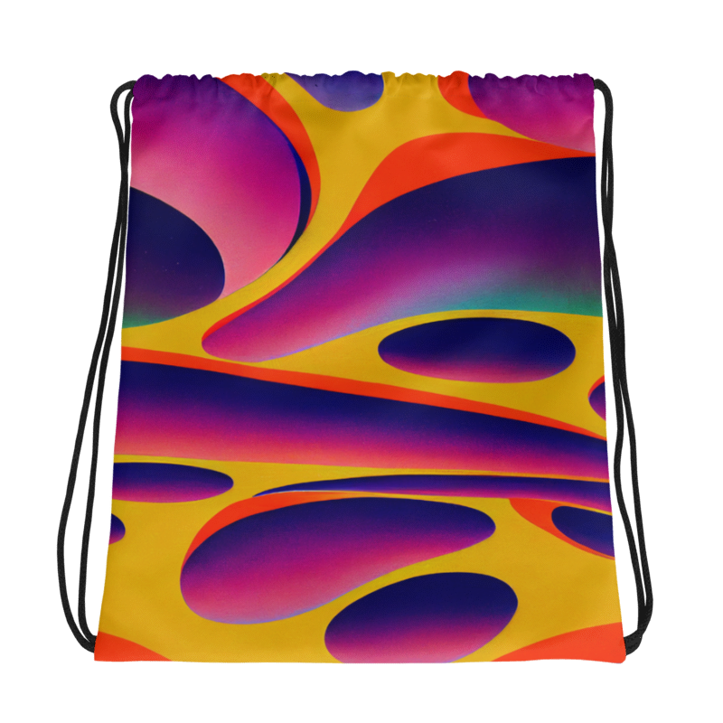 Drawstring bag Abstract Pattern II