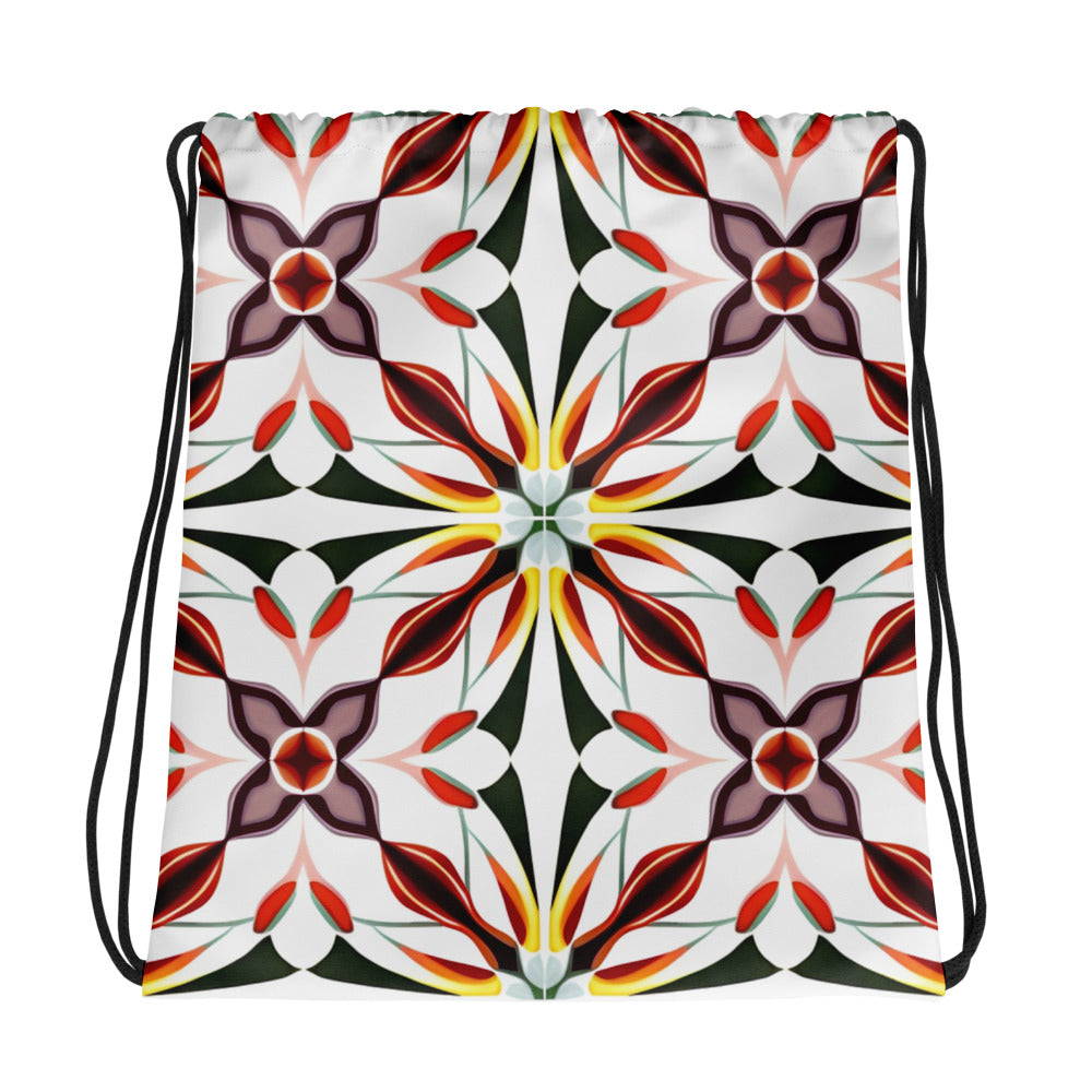 Drawstring bag Colorful Majolica I