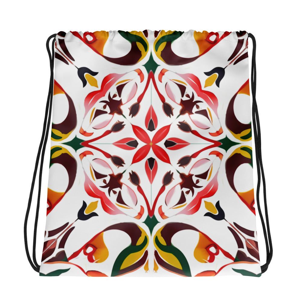 Drawstring bag Colorful Majolica III