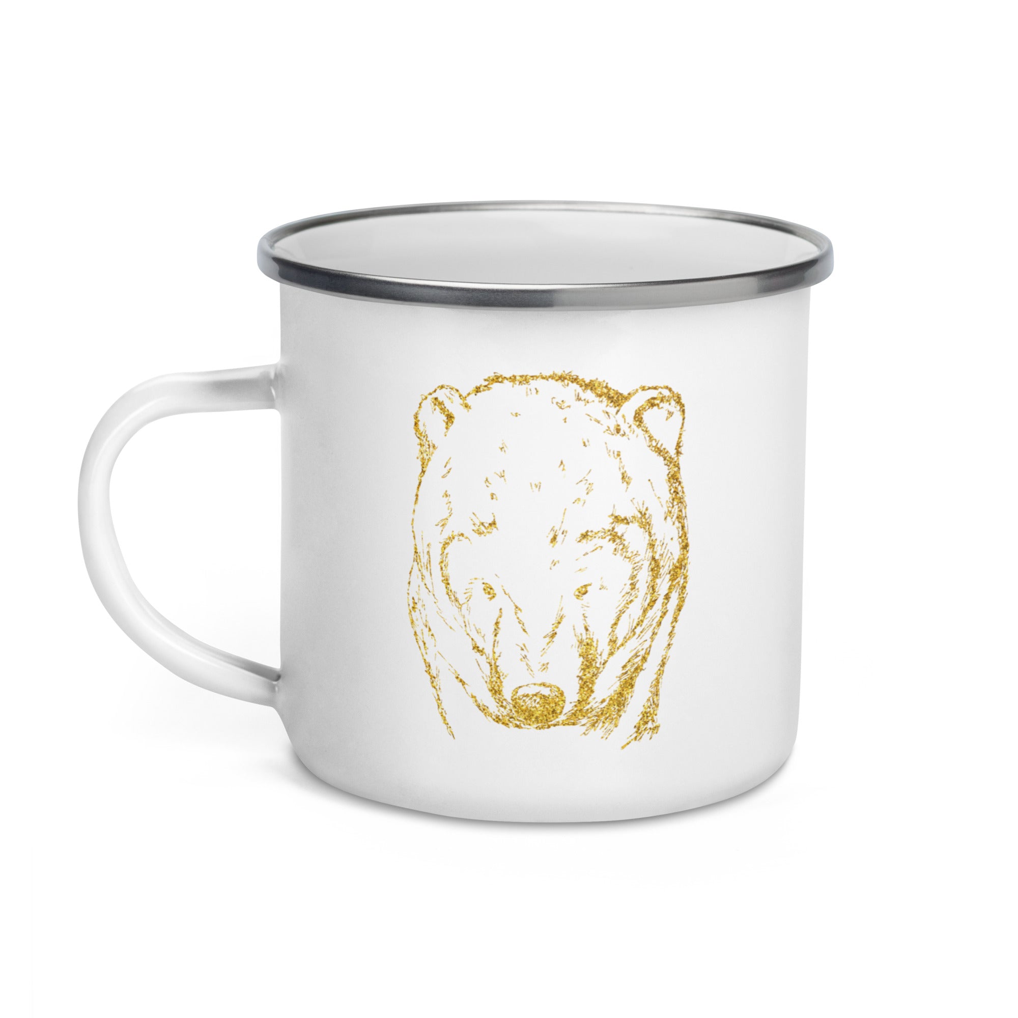 Enamel Mug Golden Bear