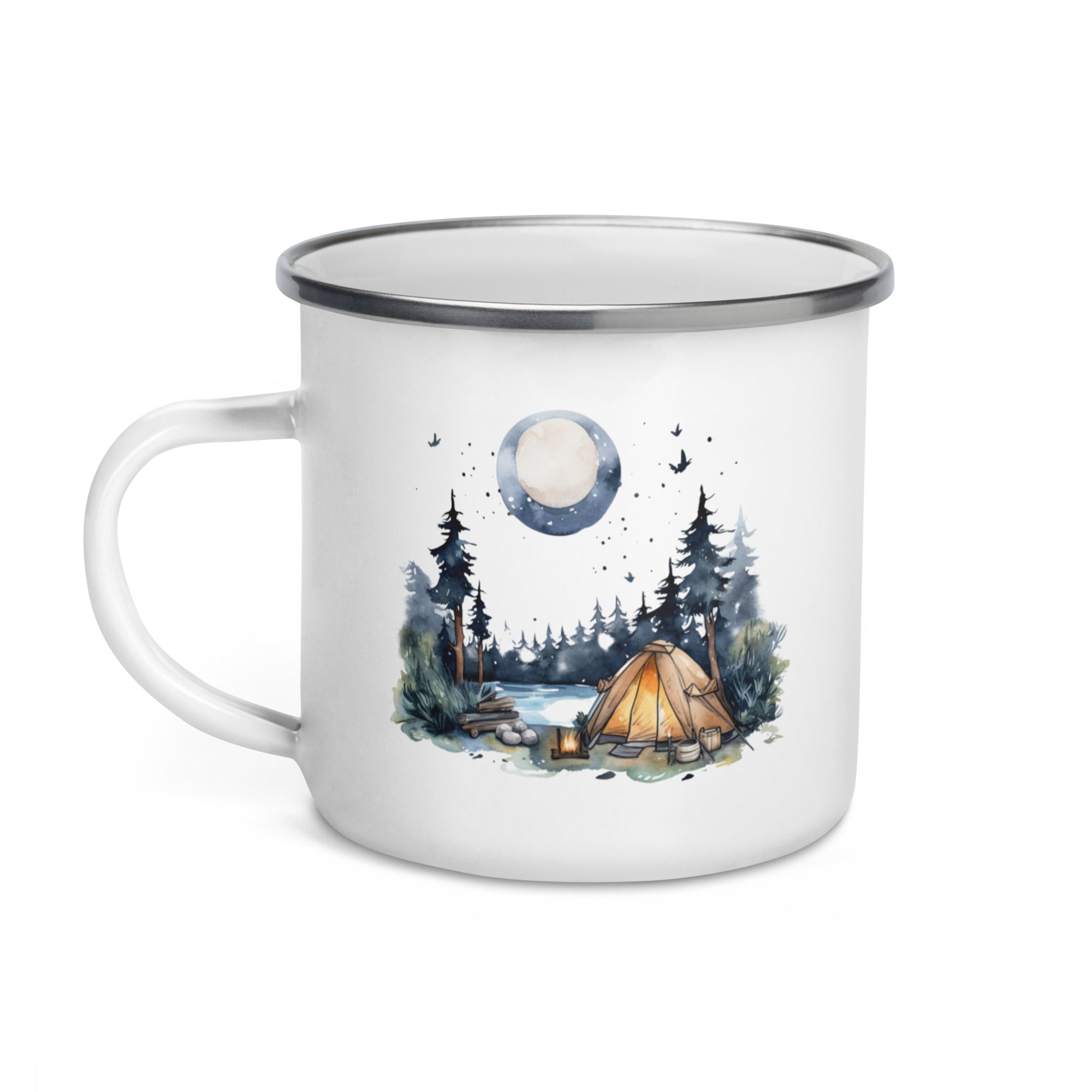 Enamel Mug Summer Camping I
