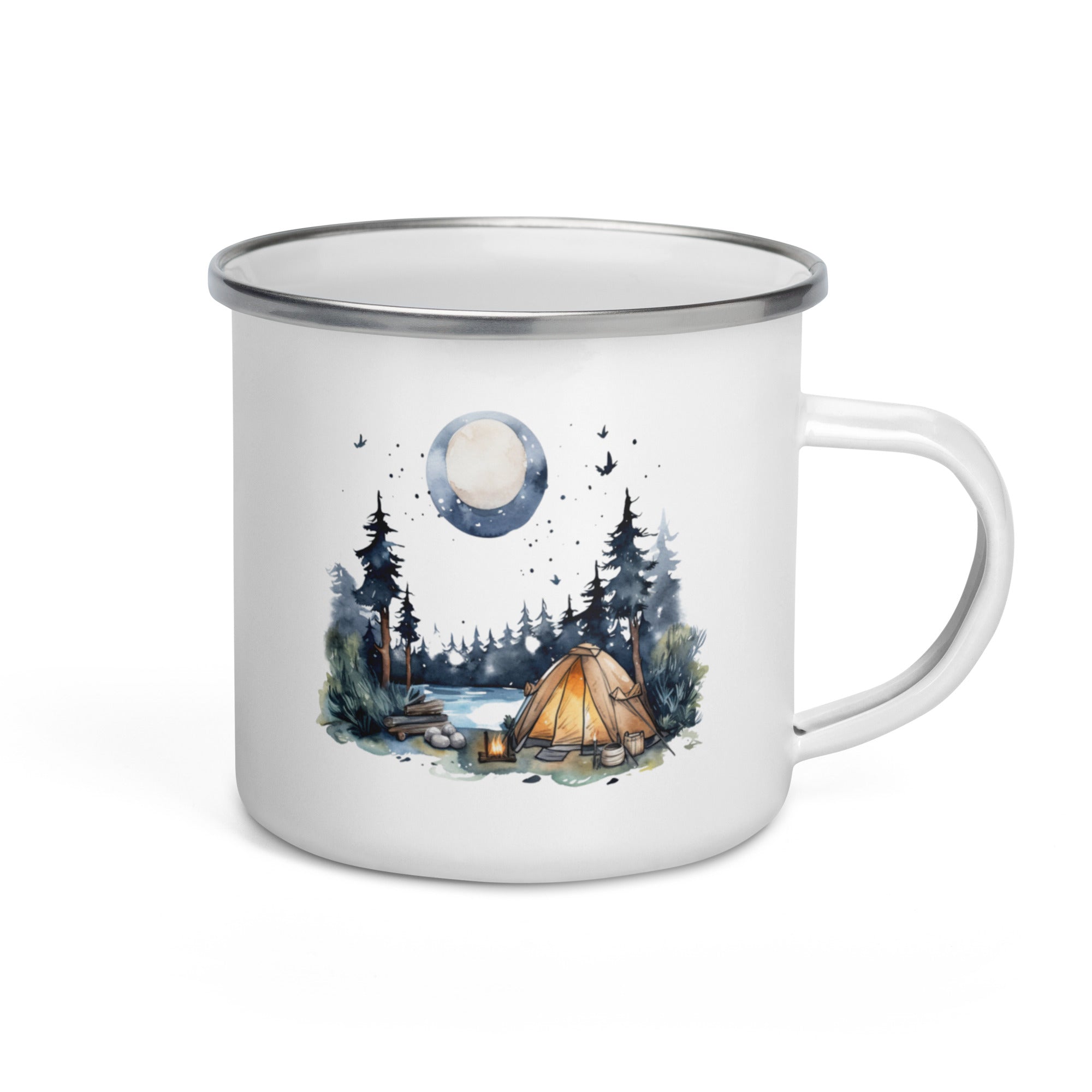 Enamel Mug Summer Camping I