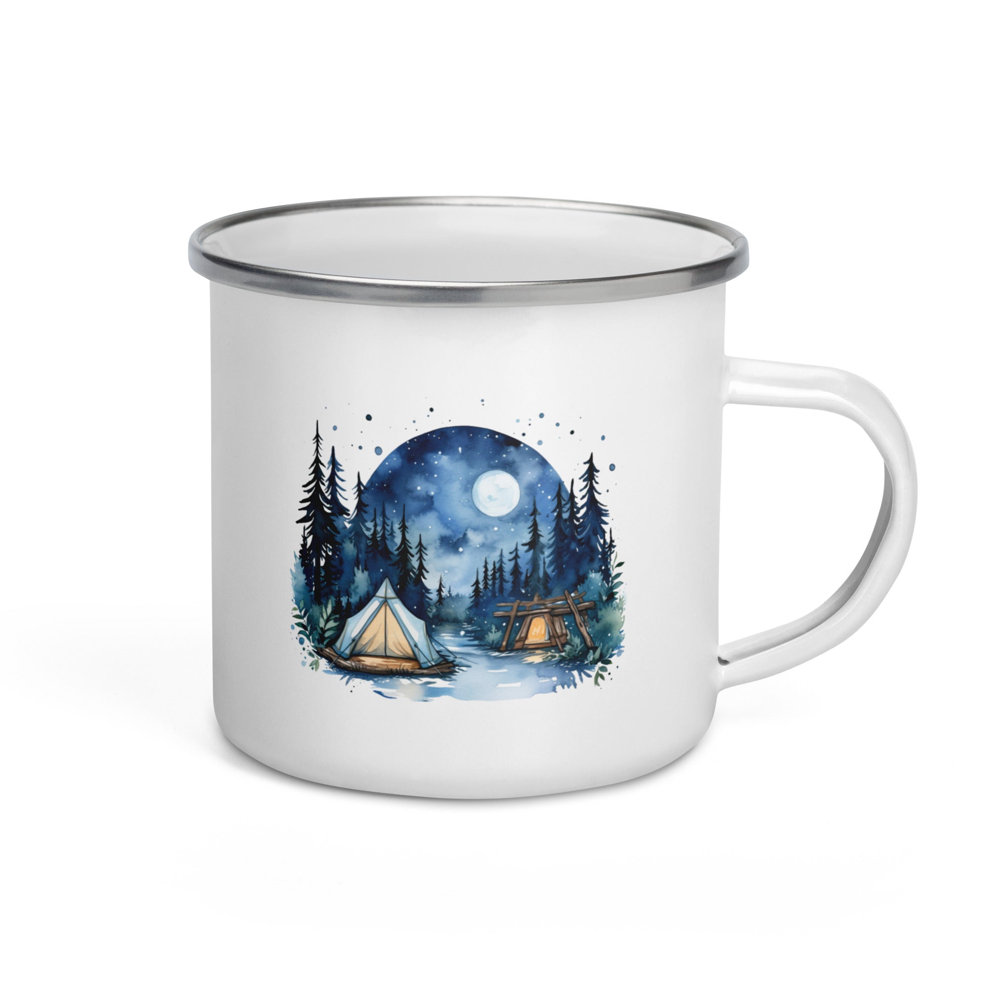 Enamel Mug Summer Camping VII