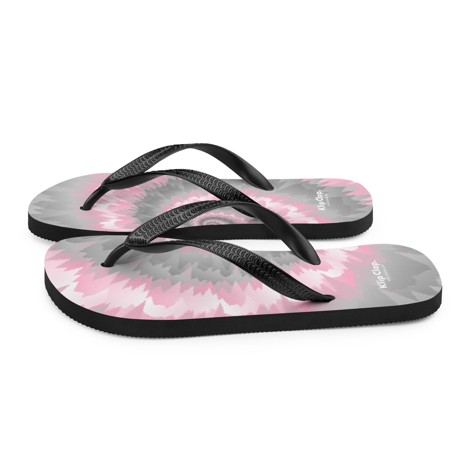 Flip Flops Tie Dye Spiral demigirl