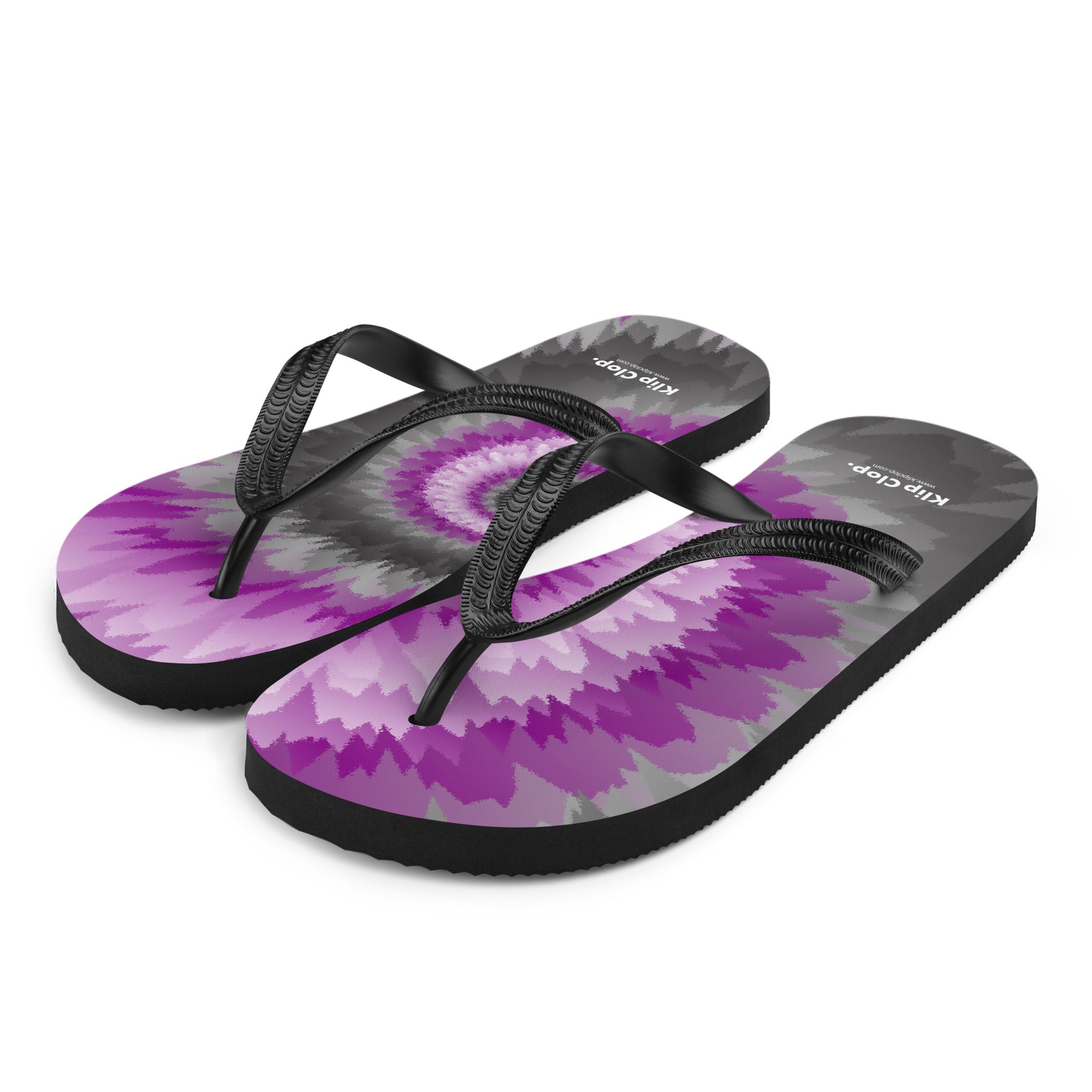 Flip Flops Tie Dye Spiral Demisexual