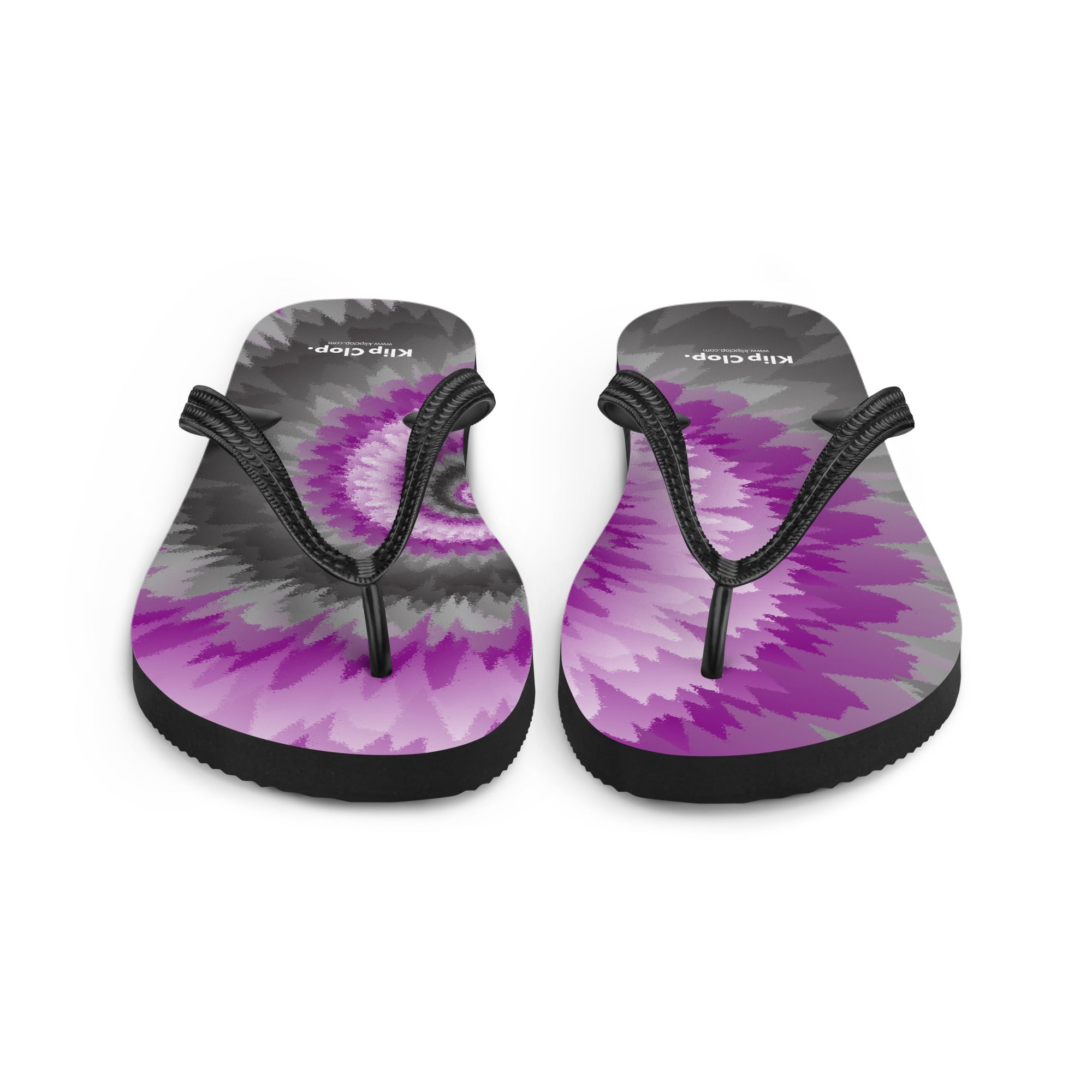 Flip Flops Tie Dye Spiral Demisexual