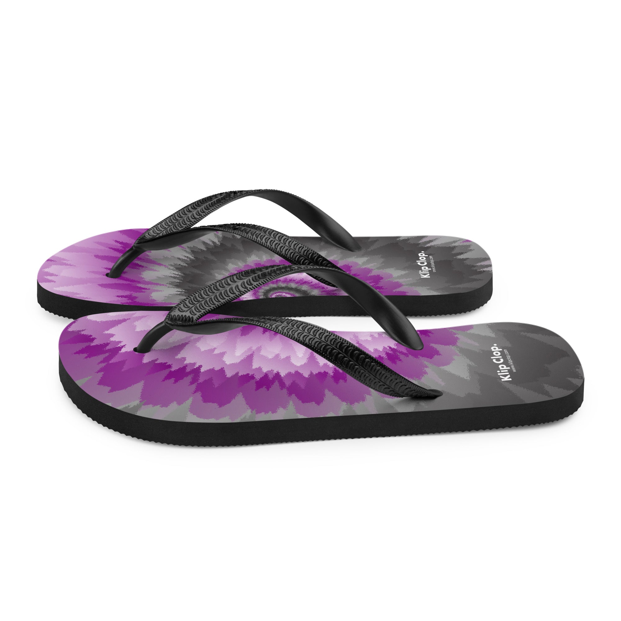 Flip Flops Tie Dye Spiral Demisexual
