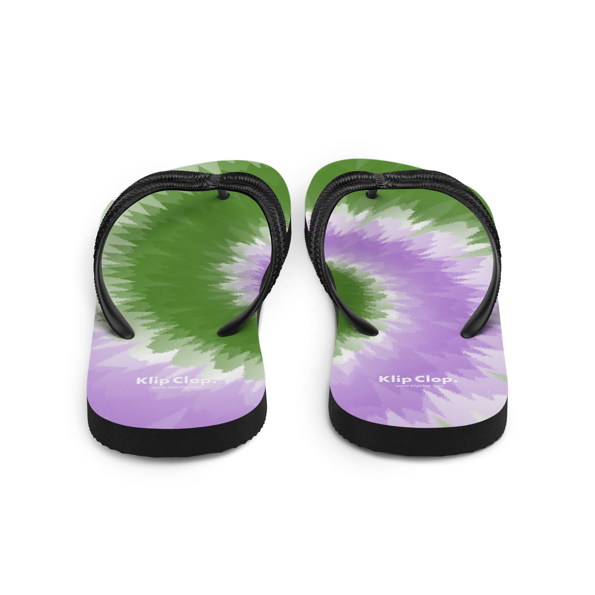 Flip Flops Tie Dye Spiral Genderqueer