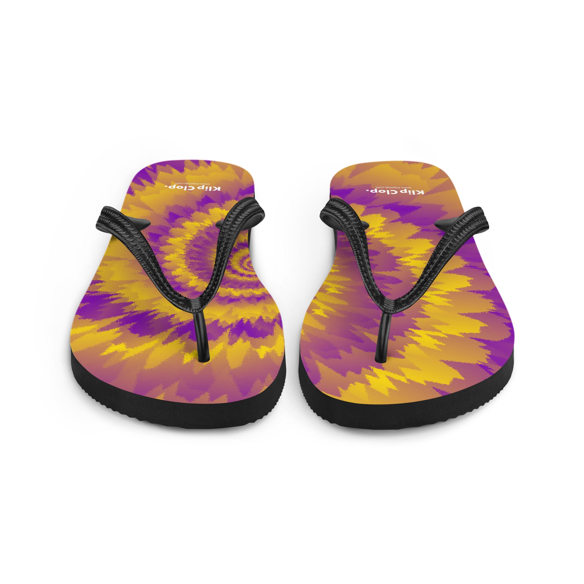 Flip Flops Tie Dye Spiral Intersex