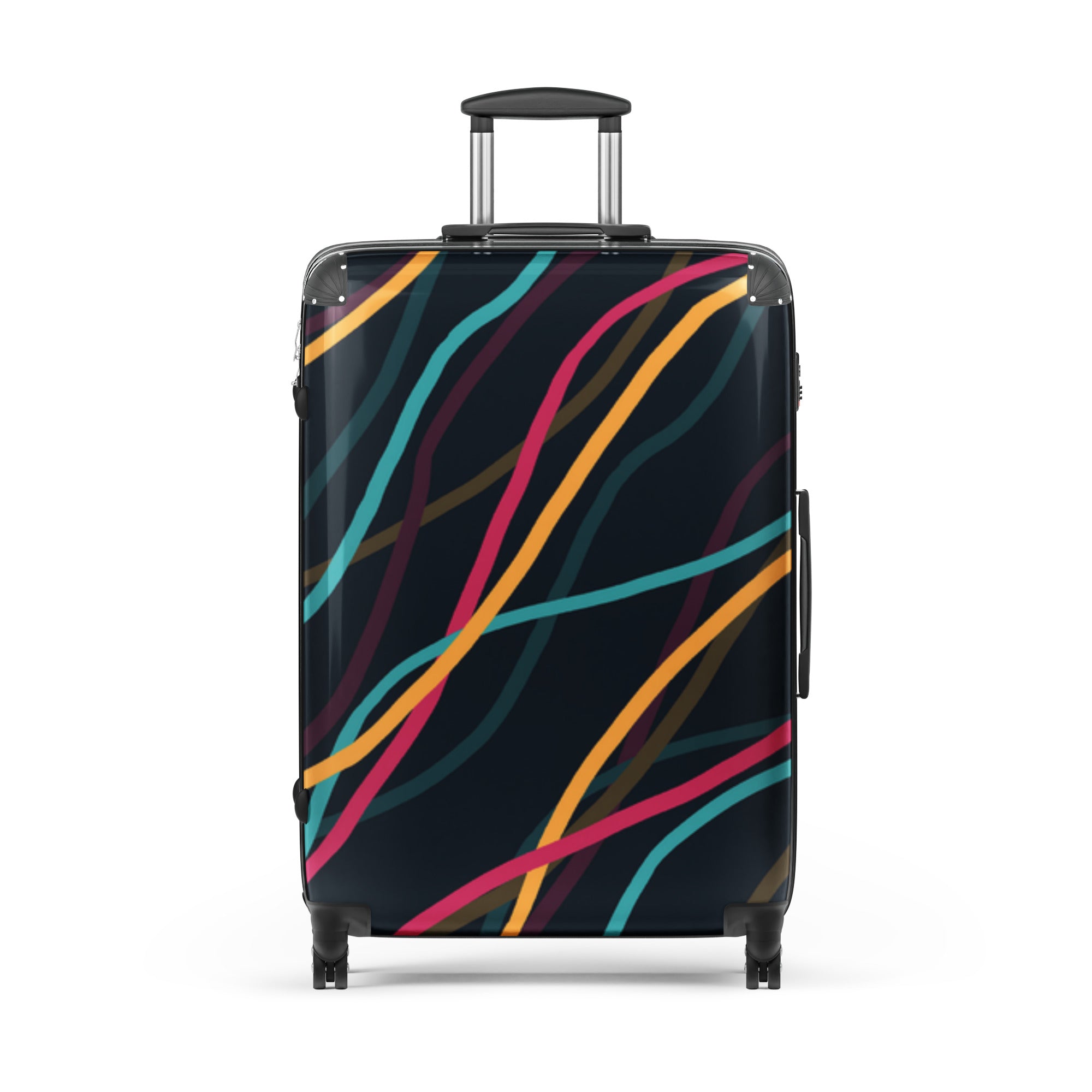 Hard shell suitcase Colorful Lines