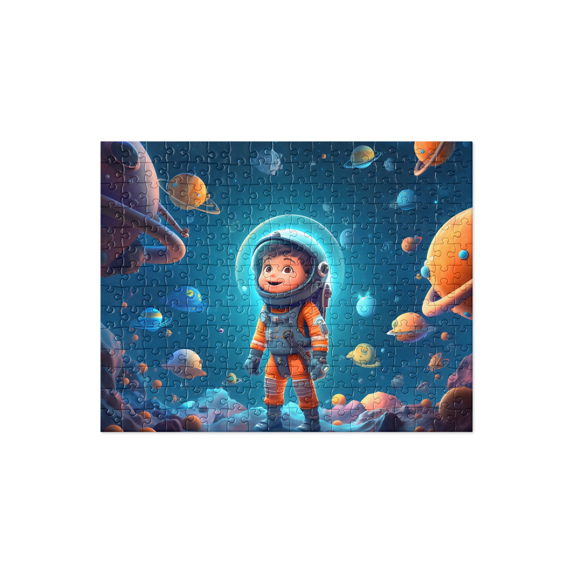 Jigsaw puzzle Boy in Space