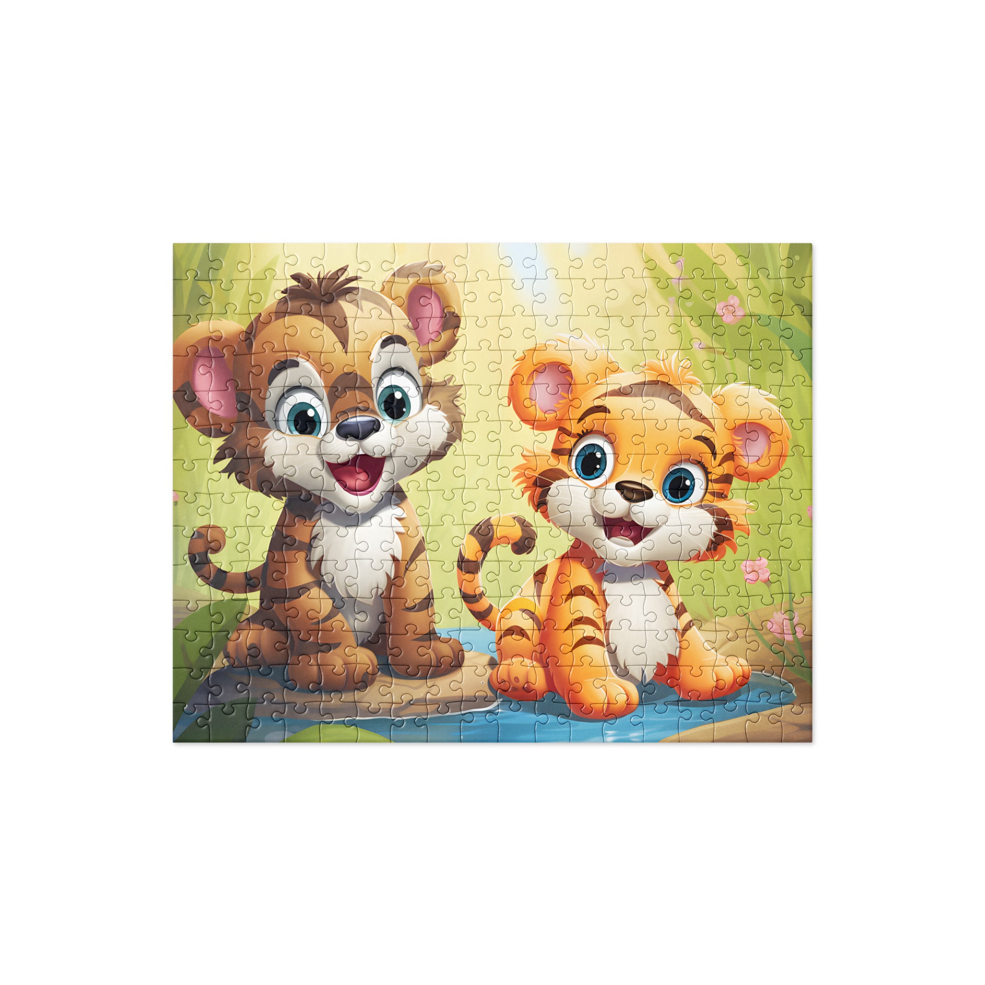 Jigsaw puzzle Tiger cubs