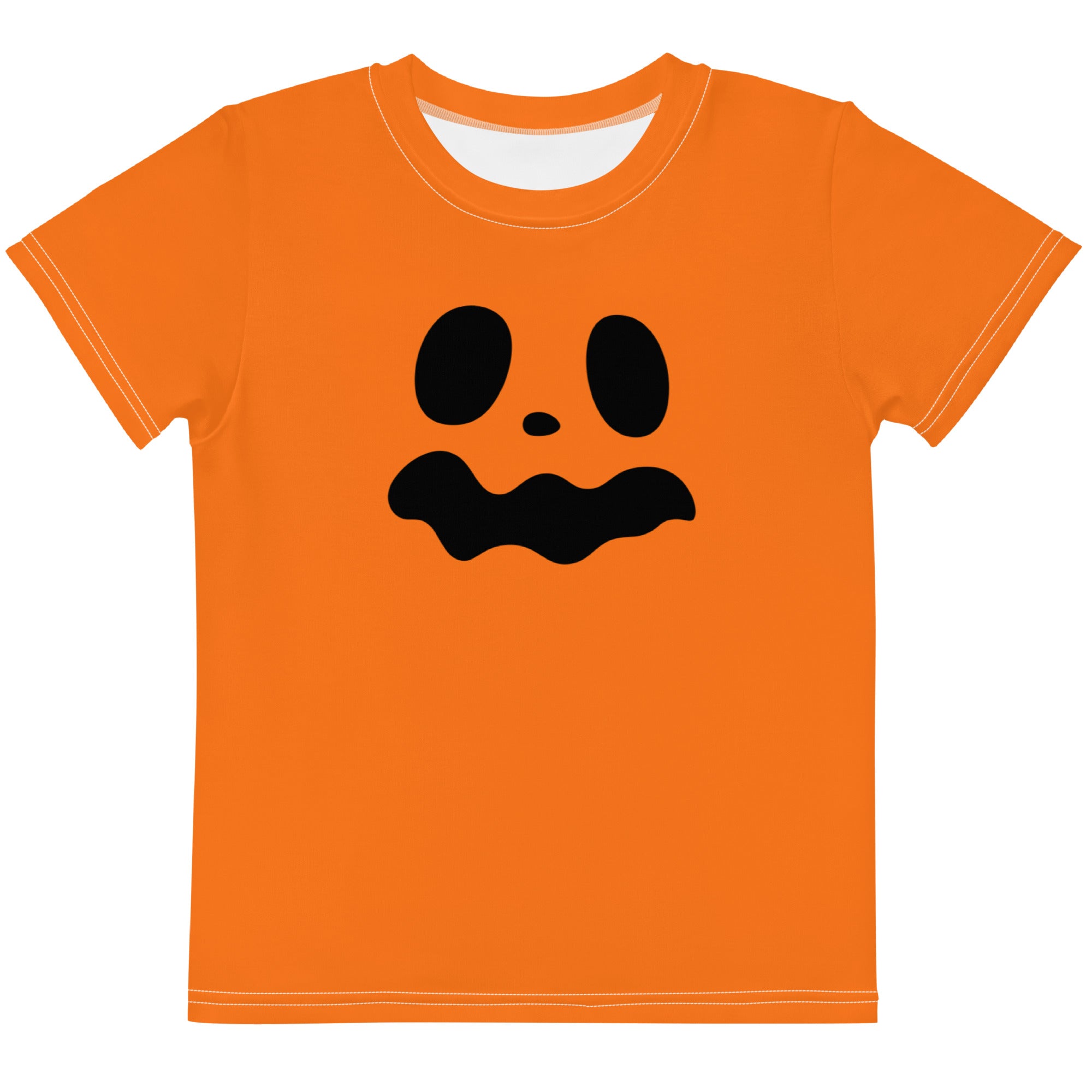 Kids crew neck t shirt Spooky smile IV