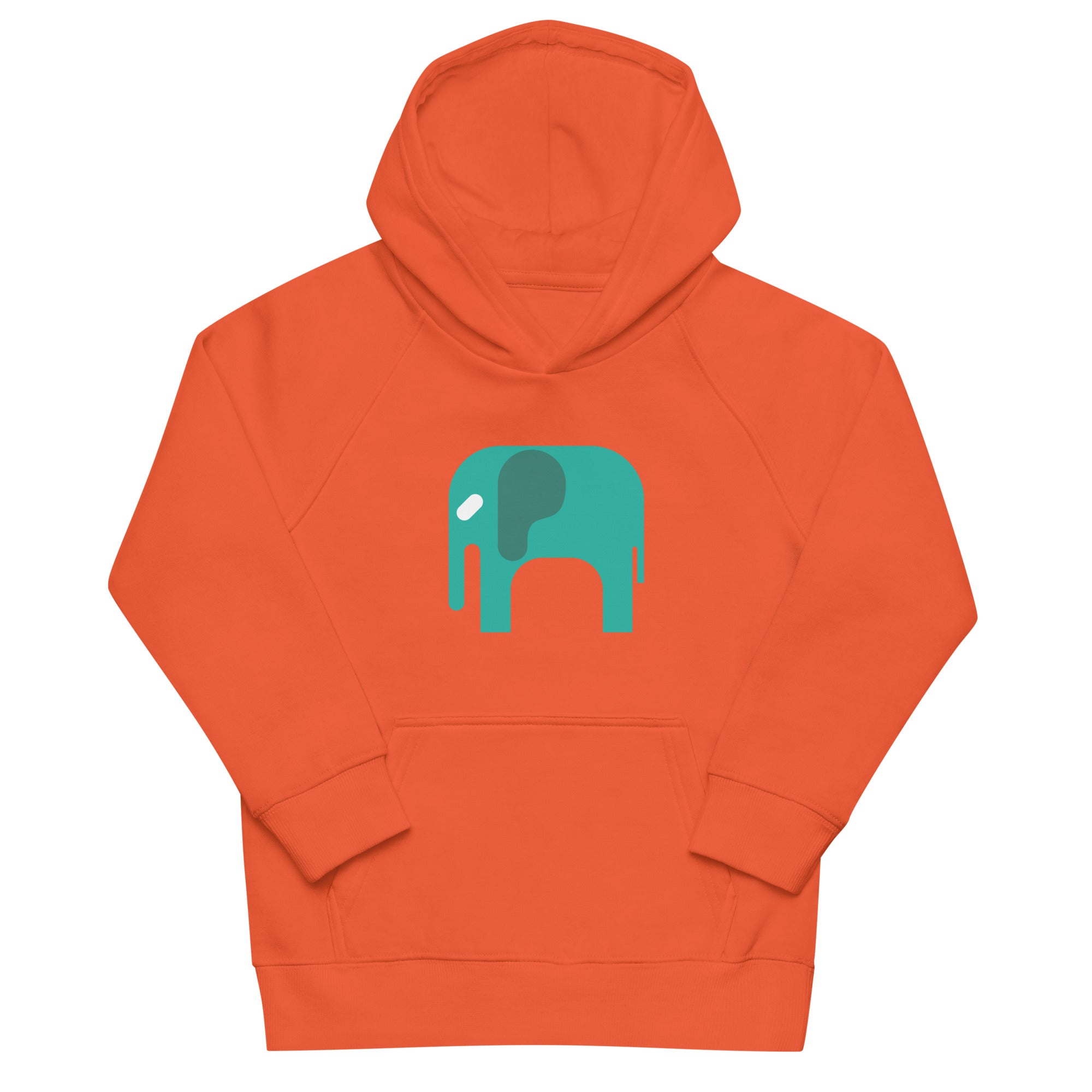 Kids eco hoodie Elephant