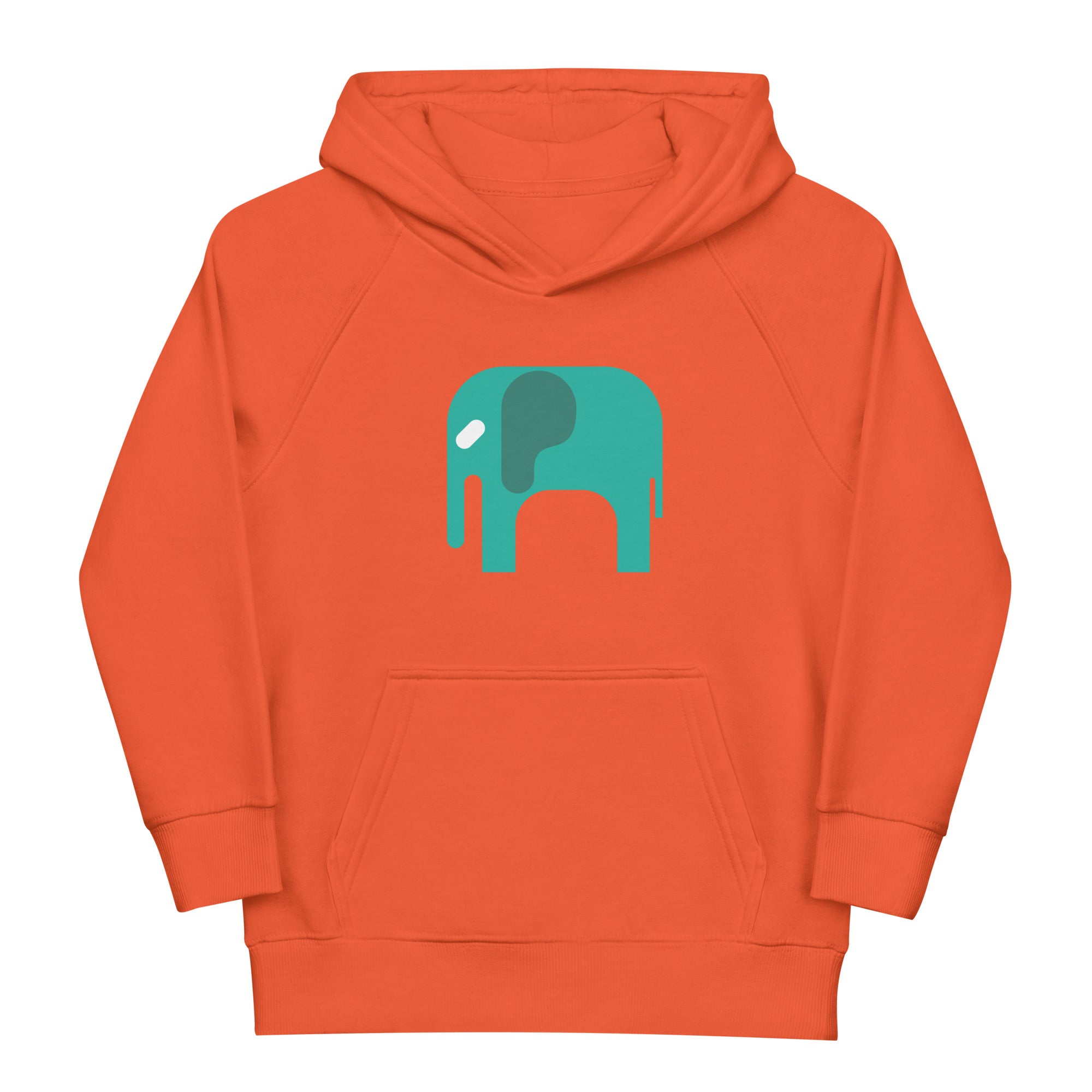 Kids eco hoodie Elephant