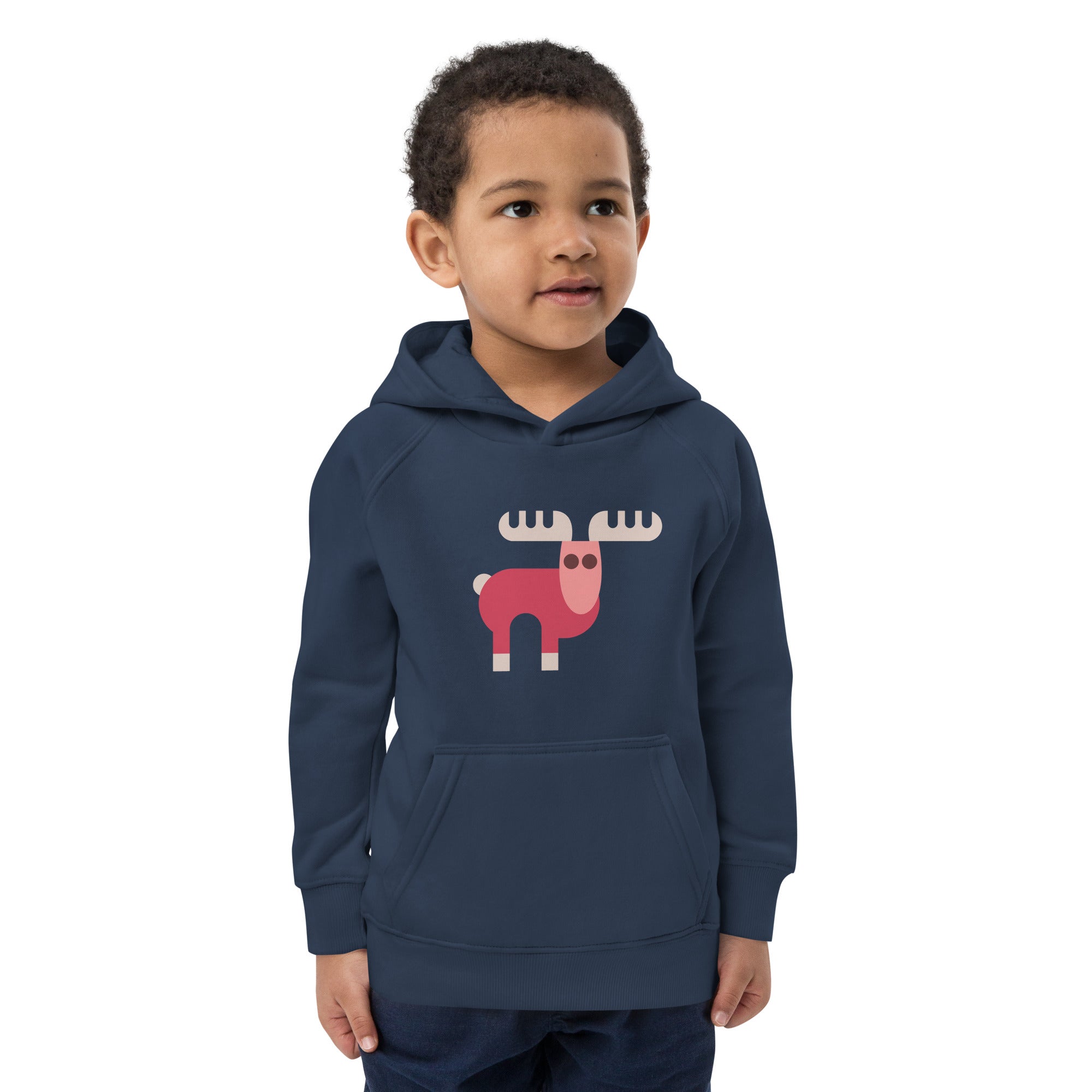 Kids eco hoodie Elk