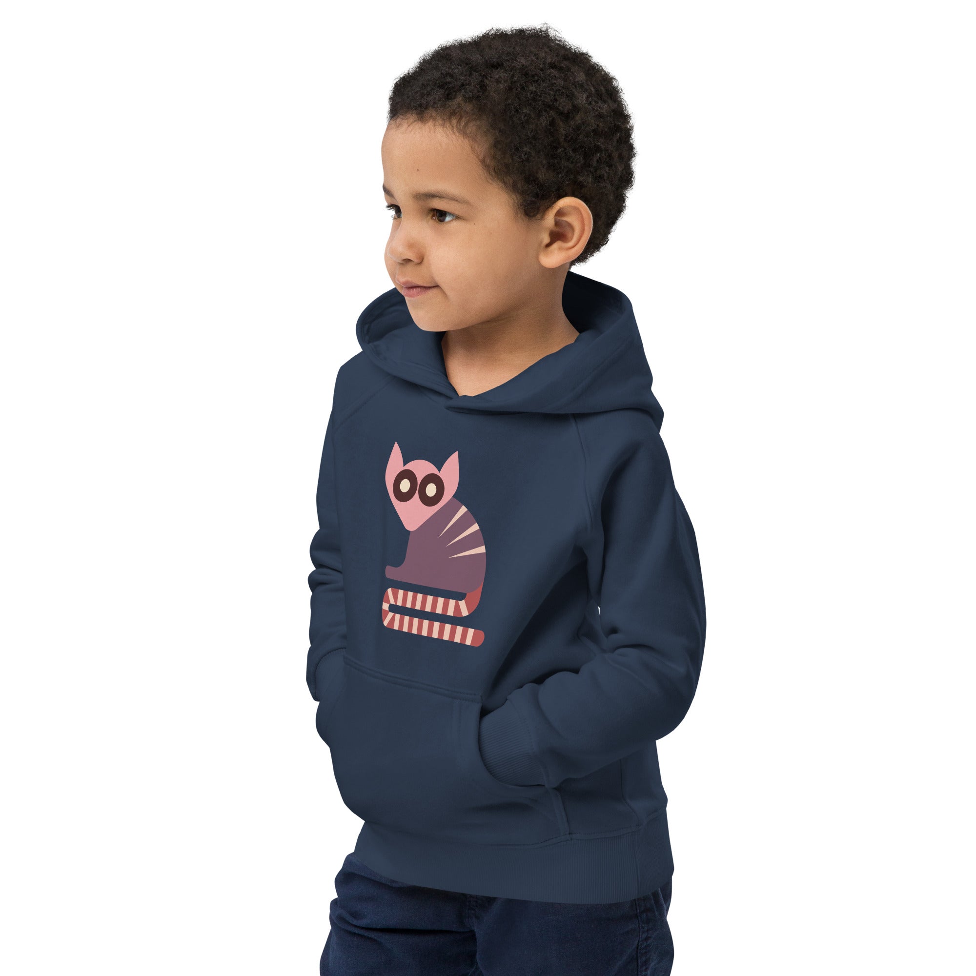 Kids eco hoodie Lemurs