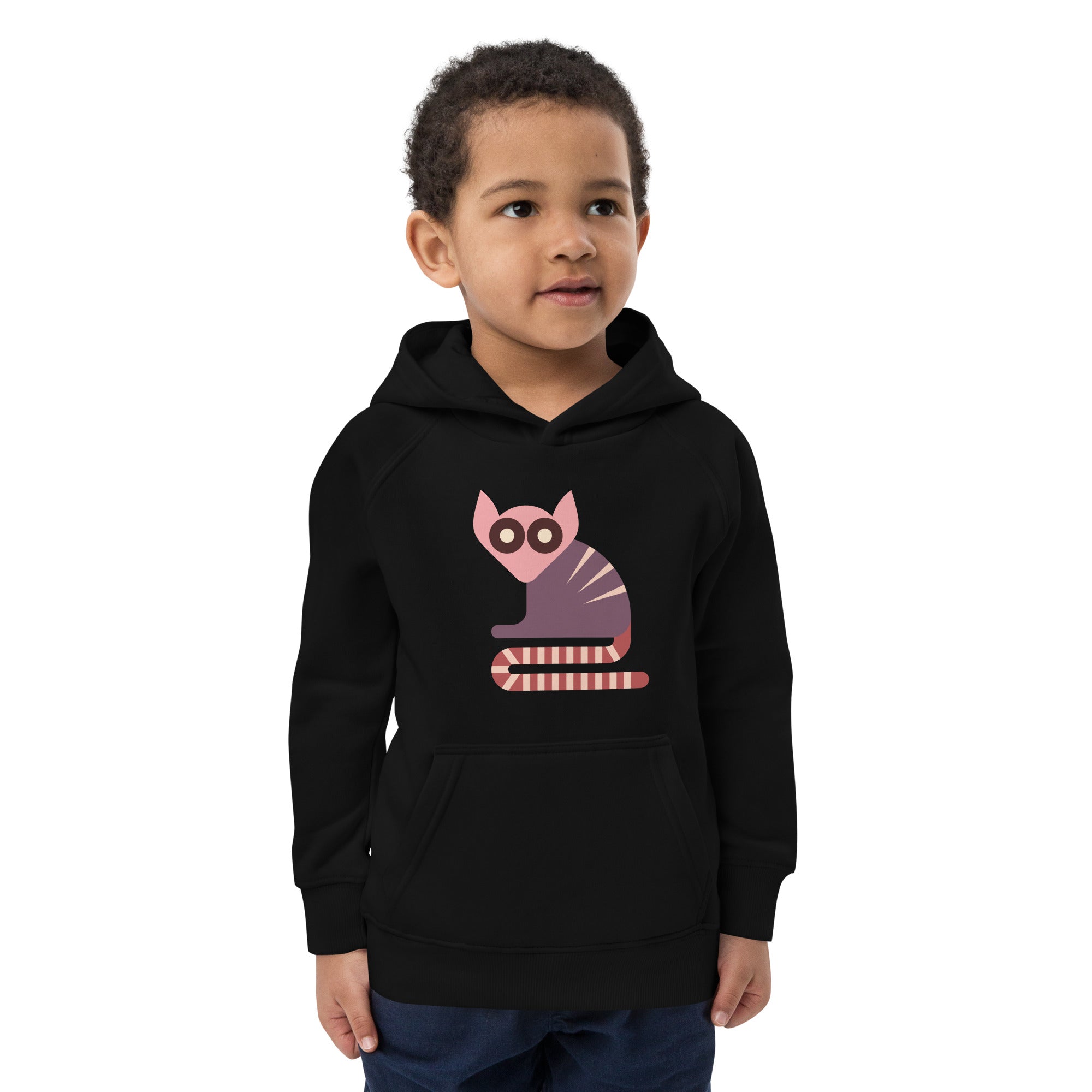 Kids eco hoodie Lemurs