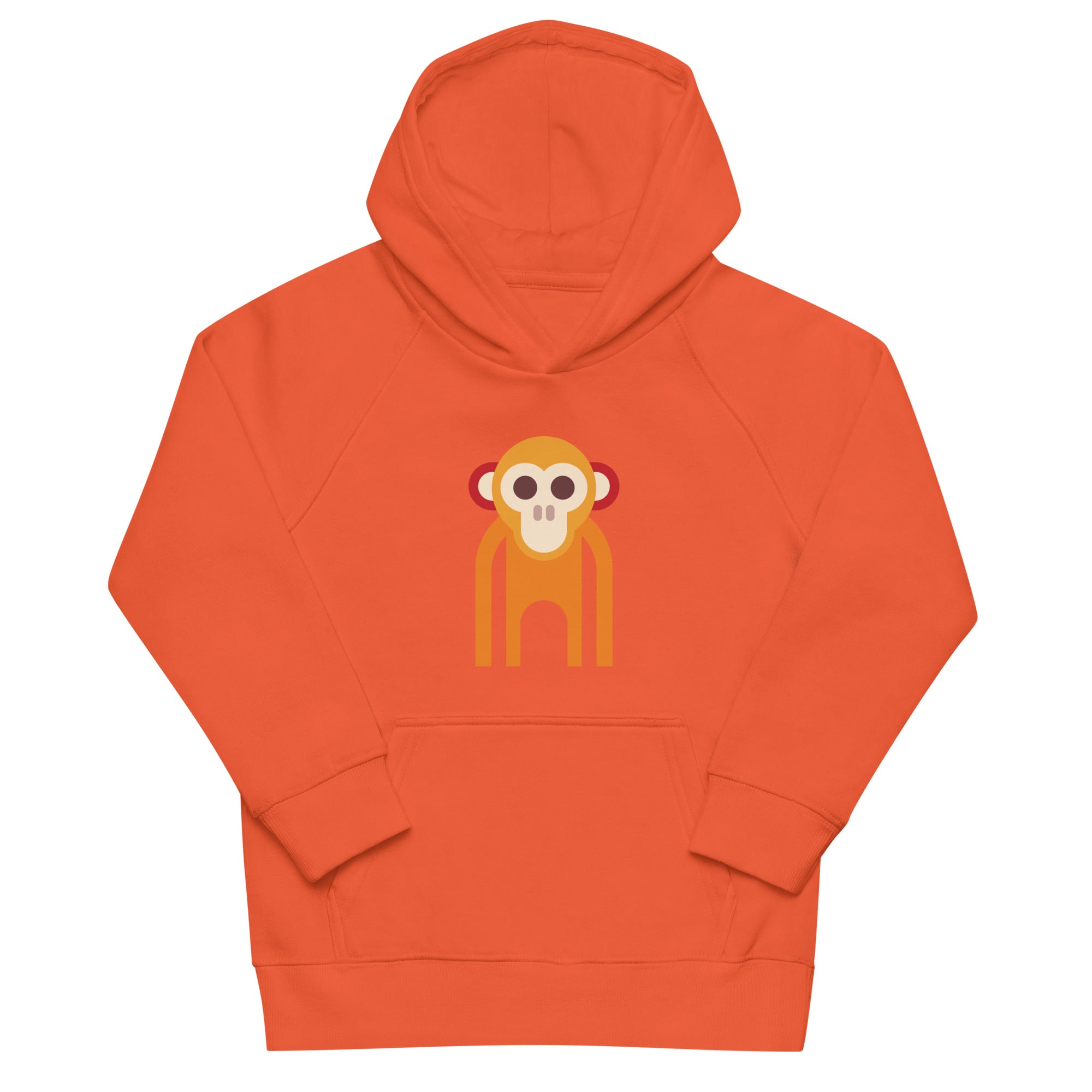 Kids eco hoodie Monkey I