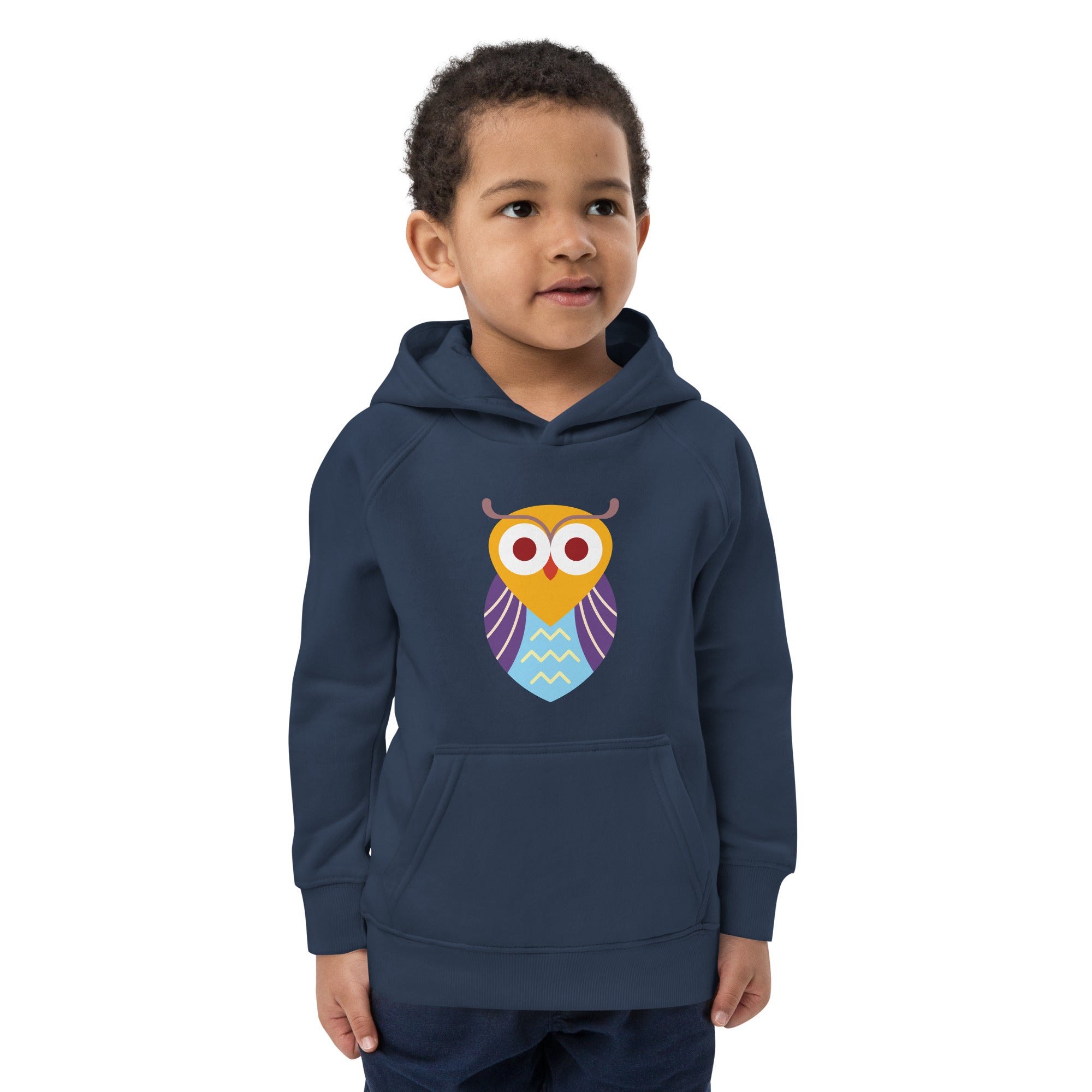 Kids eco hoodie Owl I