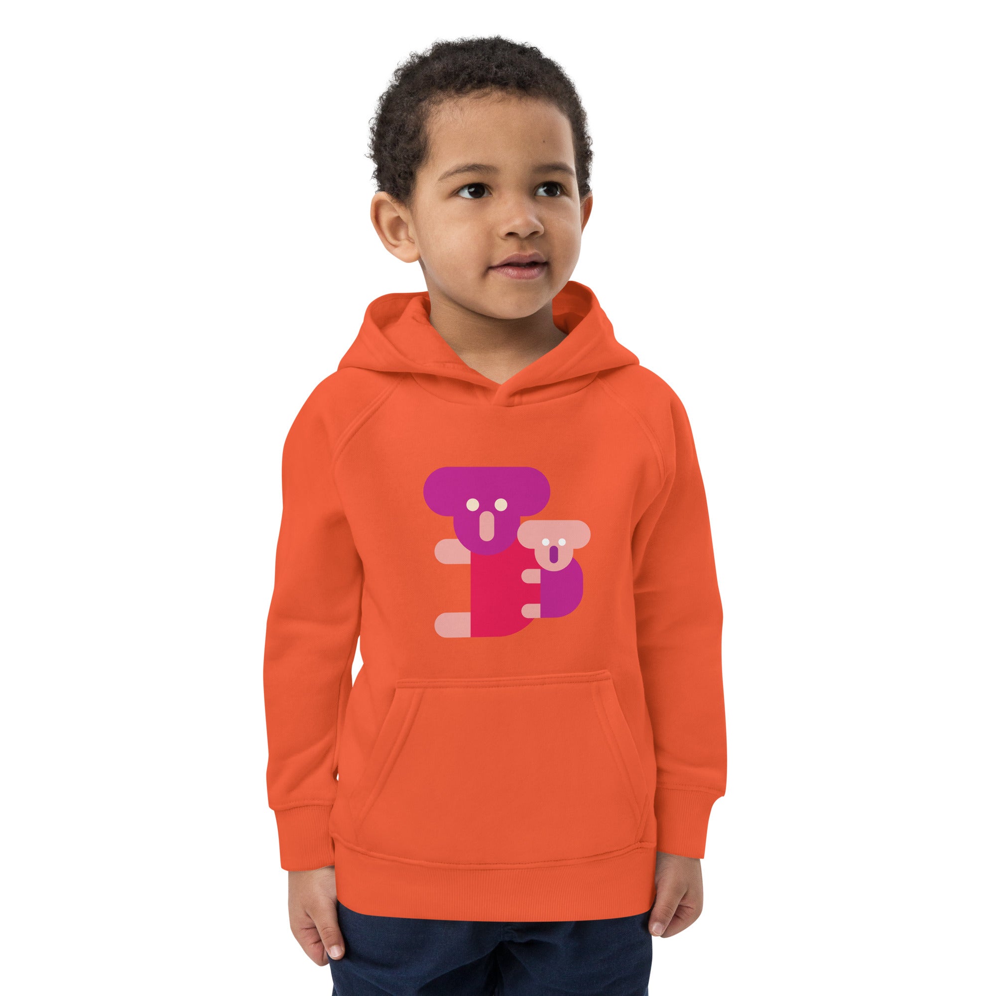 Kids eco hoodie Panda