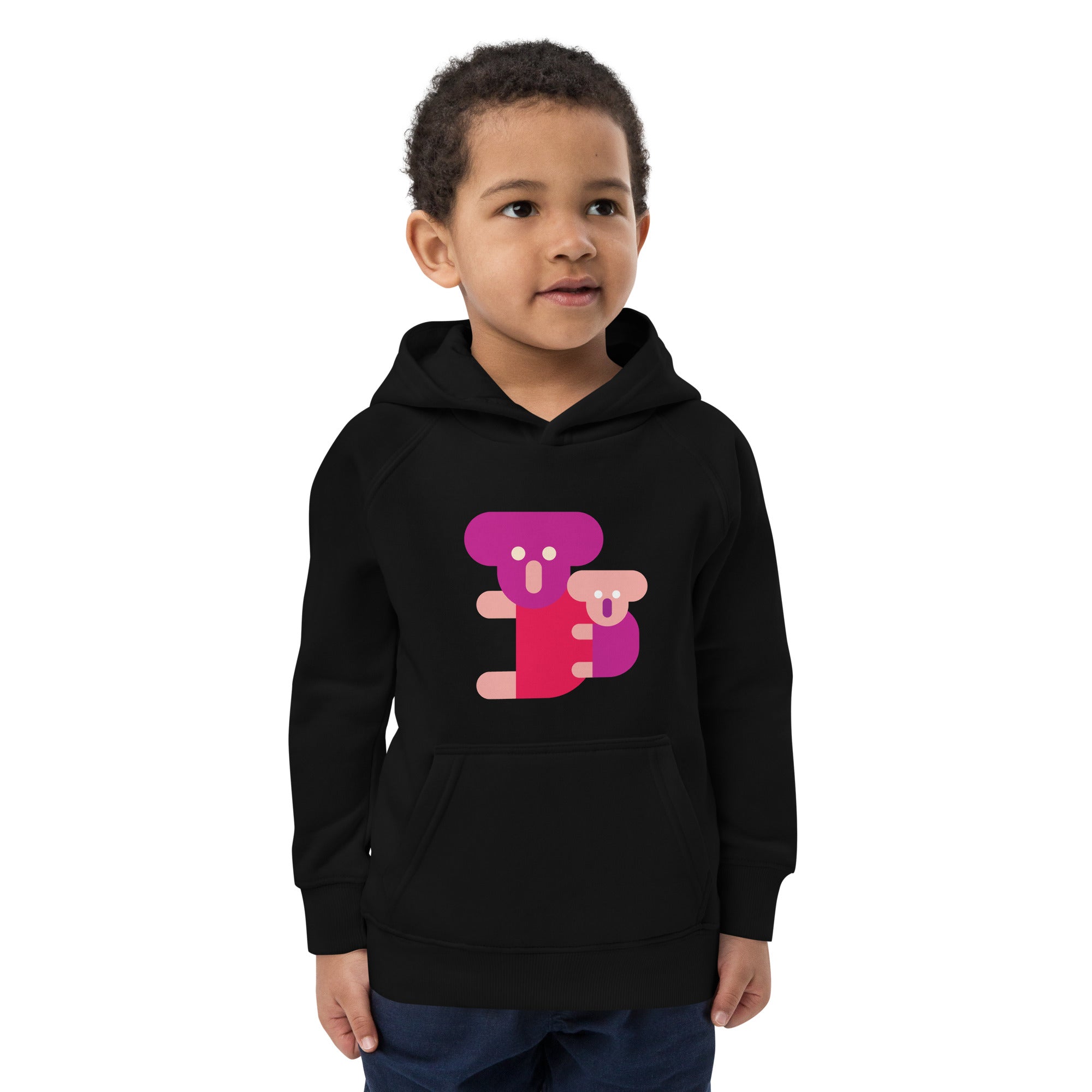 Kids eco hoodie Panda