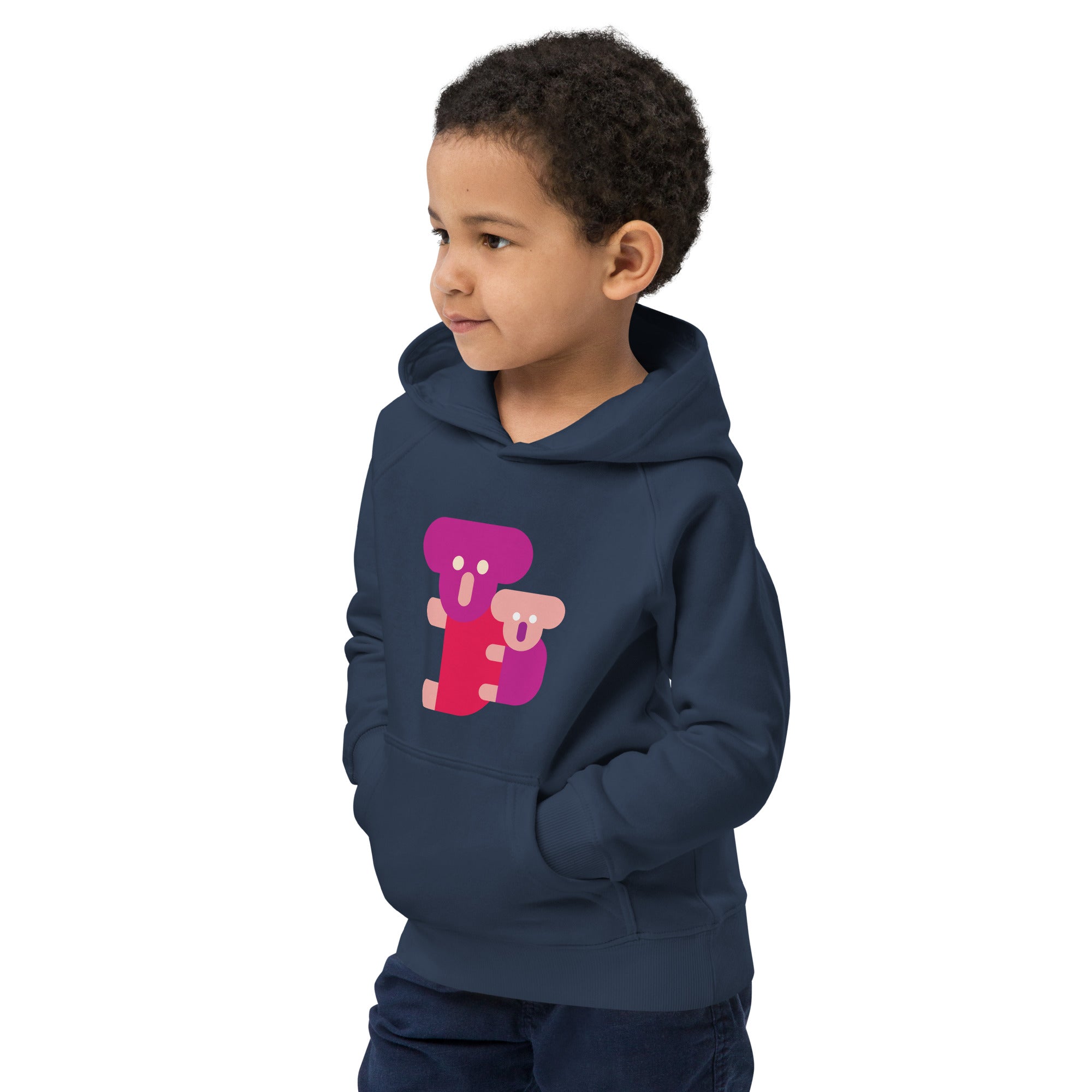 Kids eco hoodie Panda