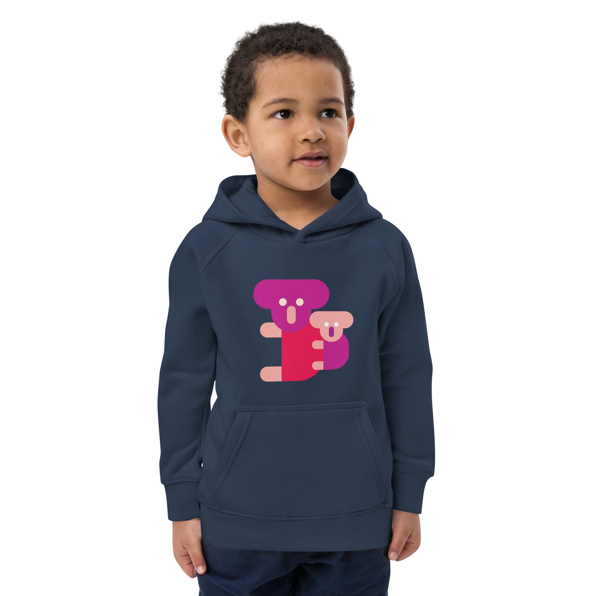 Kids eco hoodie Panda
