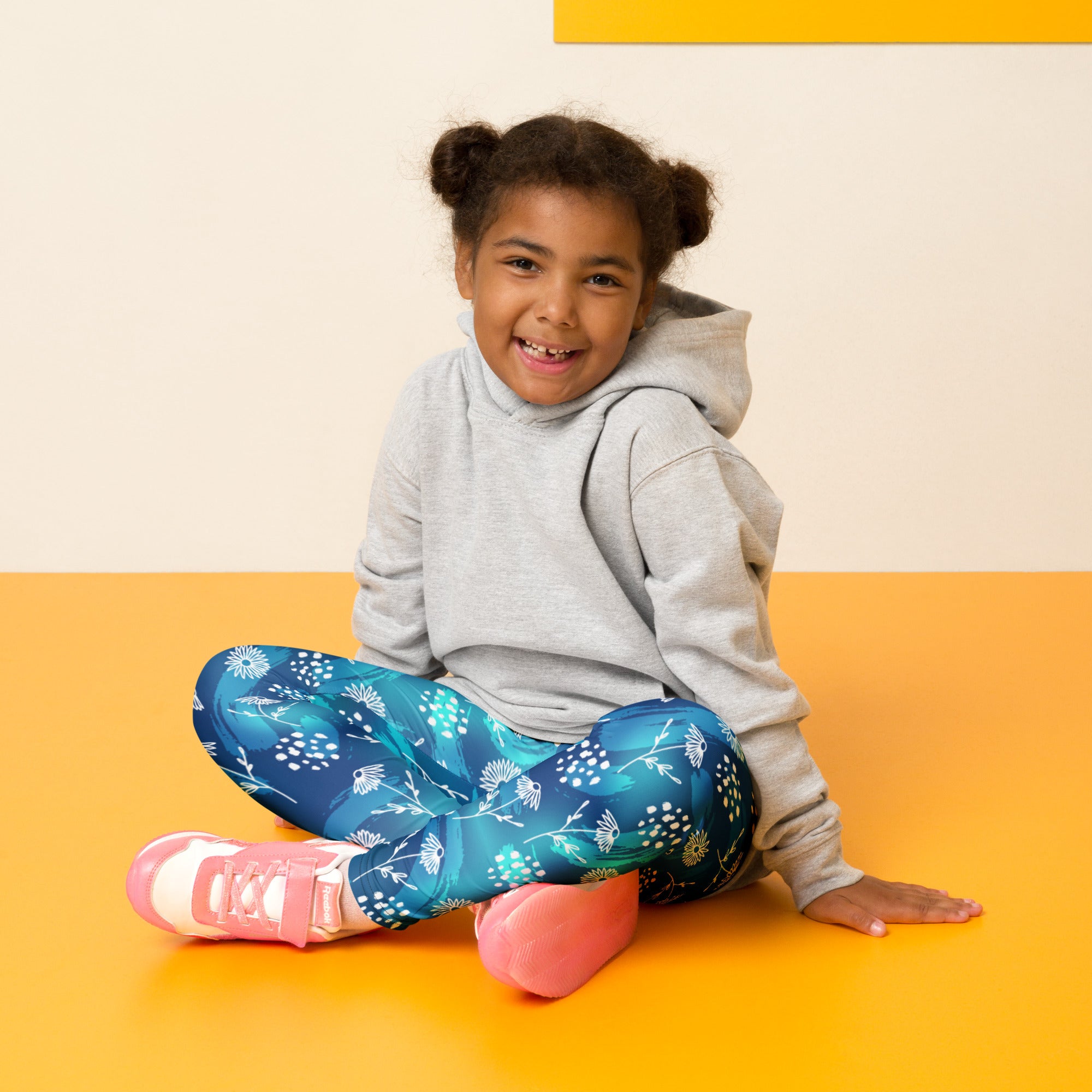 Kid's Leggings Botanical Pattern I