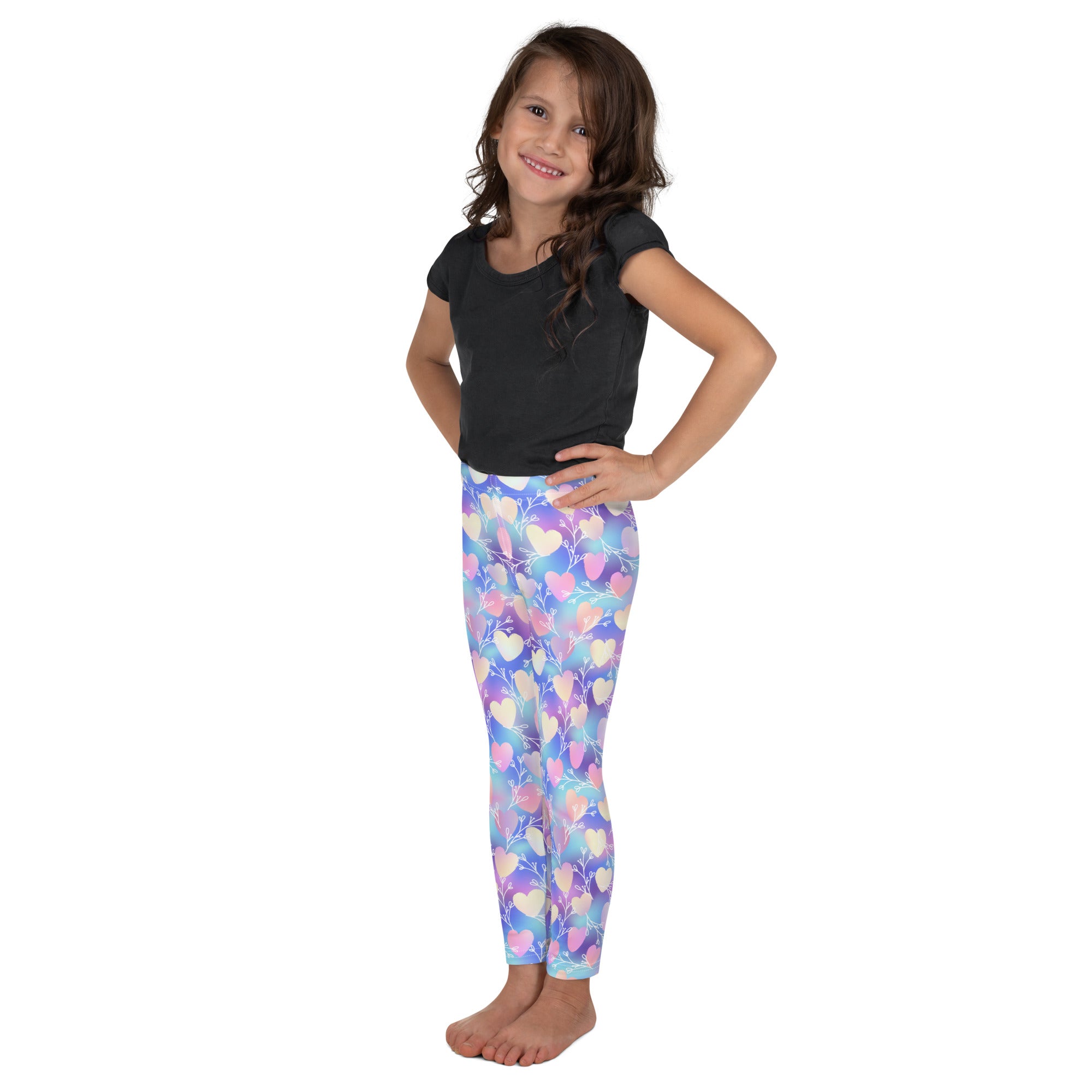 Kid's Leggings Botanical Pattern III