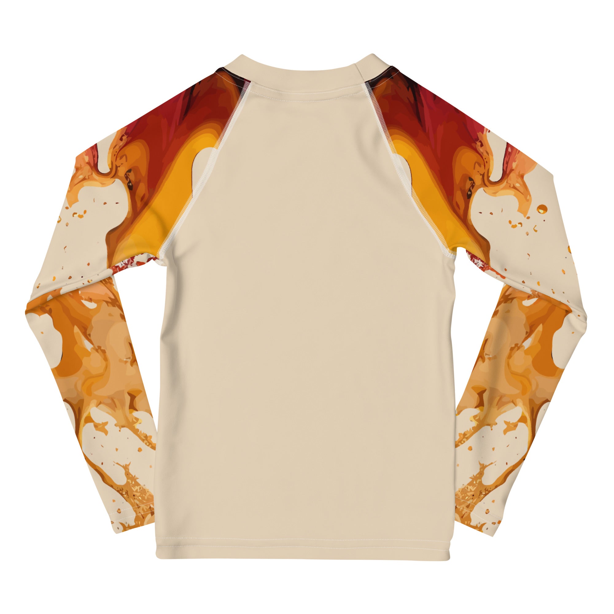 Kids Rash Guard Ink Pattern II