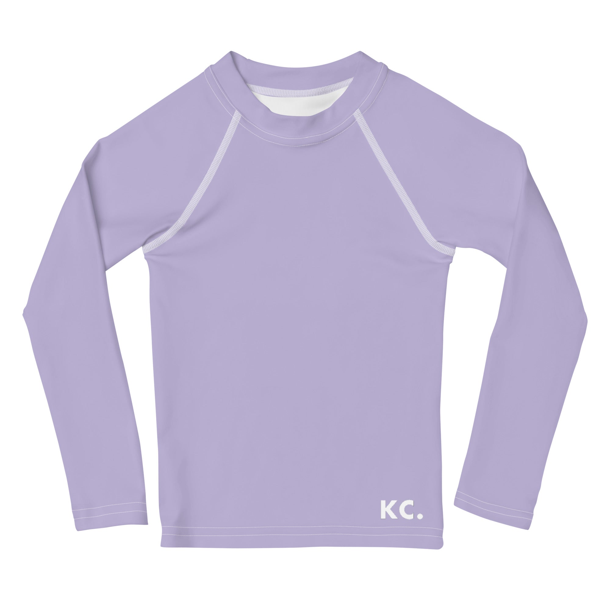 Kids Rash Guard Lavender