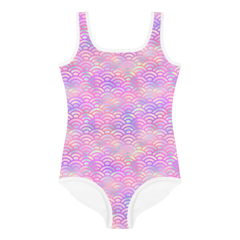 Kids Swimsuit Mermaid Pink
