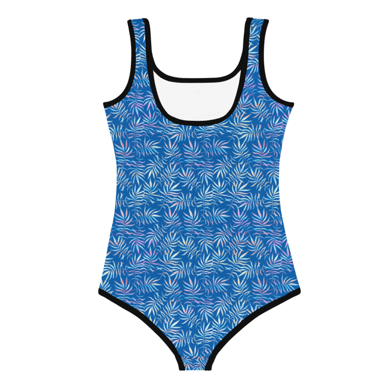 Kids Swimsuit Summer Tropical Leafs